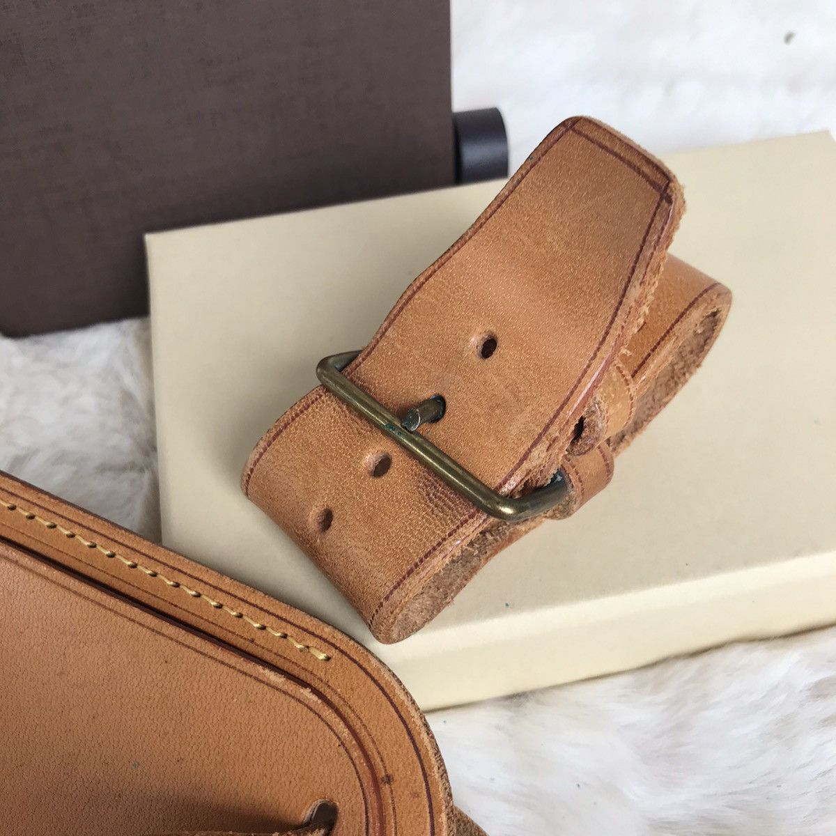 Louis Vuitton AUTHENTIC LOUIS VUITTON NAME TAG ACCESSORY LUGGAGE TAG Size ONE SIZE - 6 Thumbnail