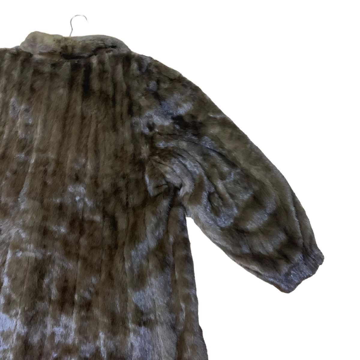 Lanvin × Sagafurs Lanvin Paris Mink Fur Faux Winter Coat Size ONE SIZE - 13 Thumbnail