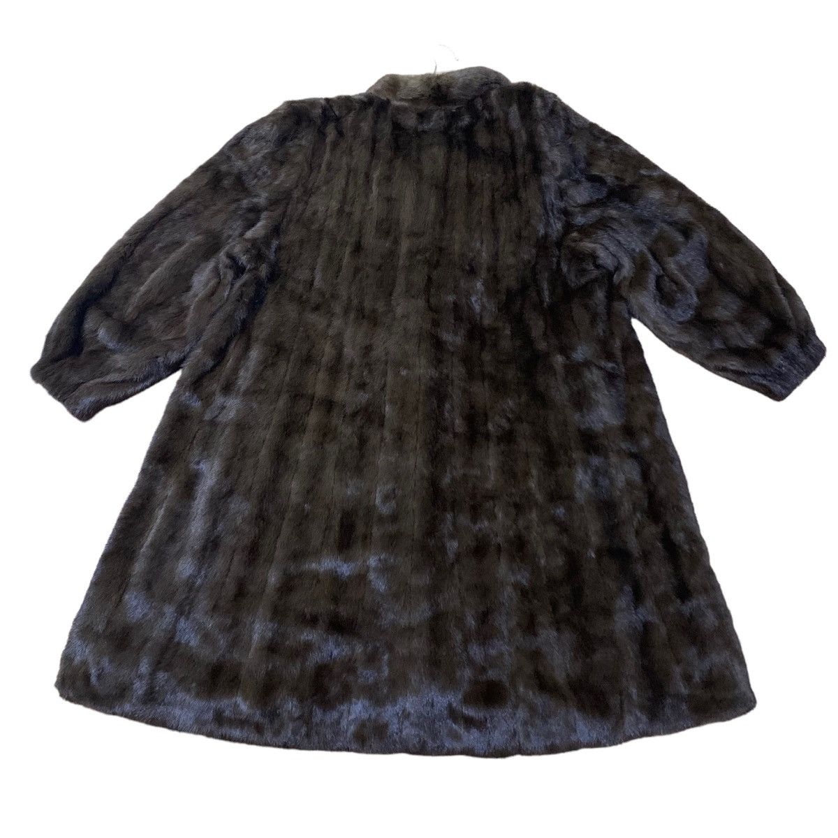 Lanvin × Sagafurs Lanvin Paris Mink Fur Faux Winter Coat Size ONE SIZE - 9 Thumbnail
