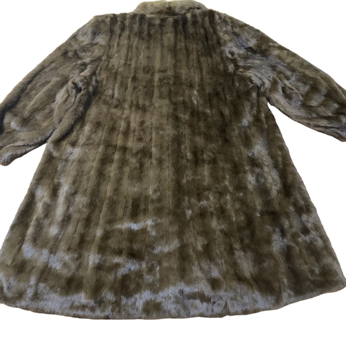 Lanvin × Sagafurs Lanvin Paris Mink Fur Faux Winter Coat Size ONE SIZE - 11 Thumbnail