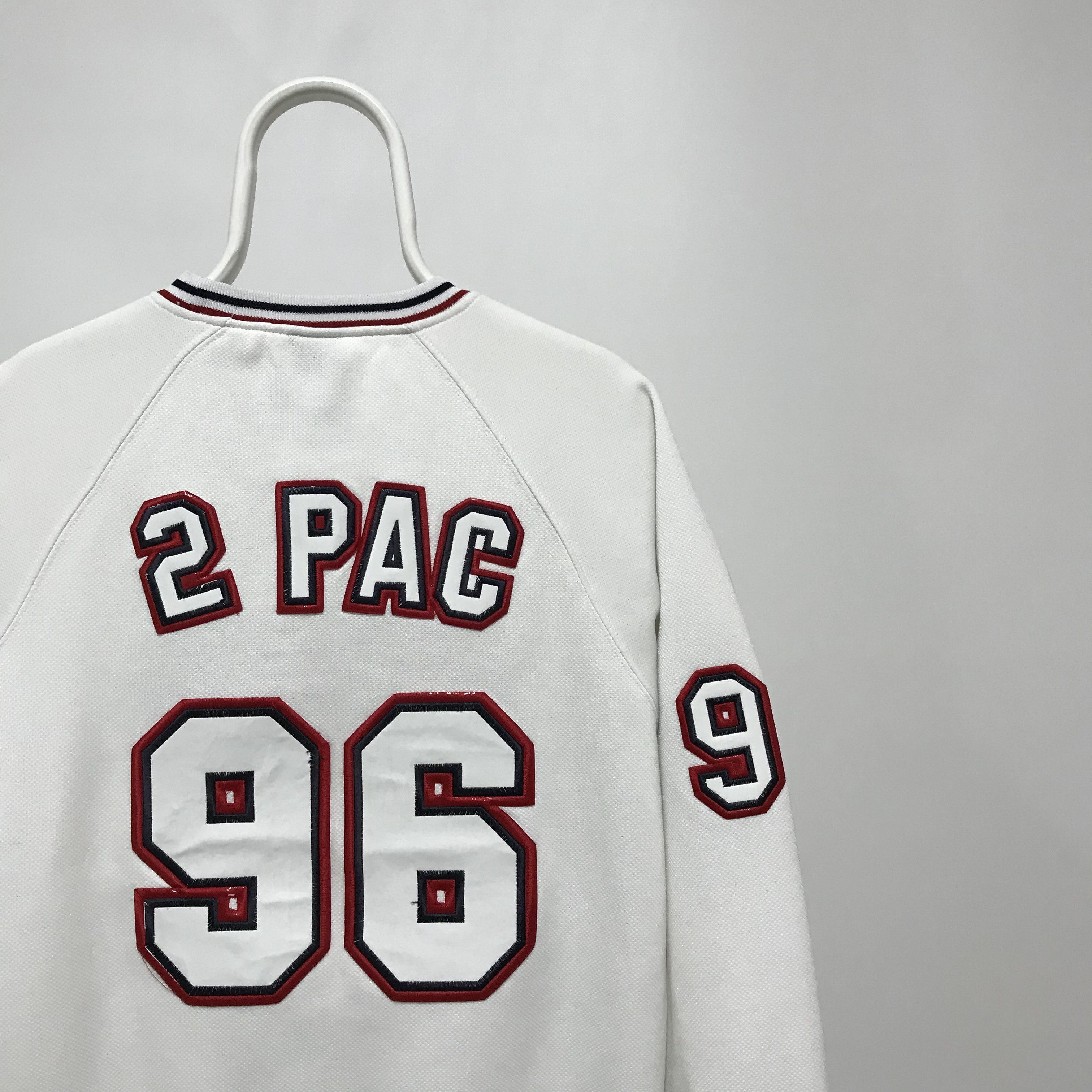 Band Tees × Rap Tees × Vintage 2PAC TUPAC SHAKUR Vintage Sweatshirt Crewneck Rap Tee Band Size US M / EU 48-50 / 2 - 4 Thumbnail