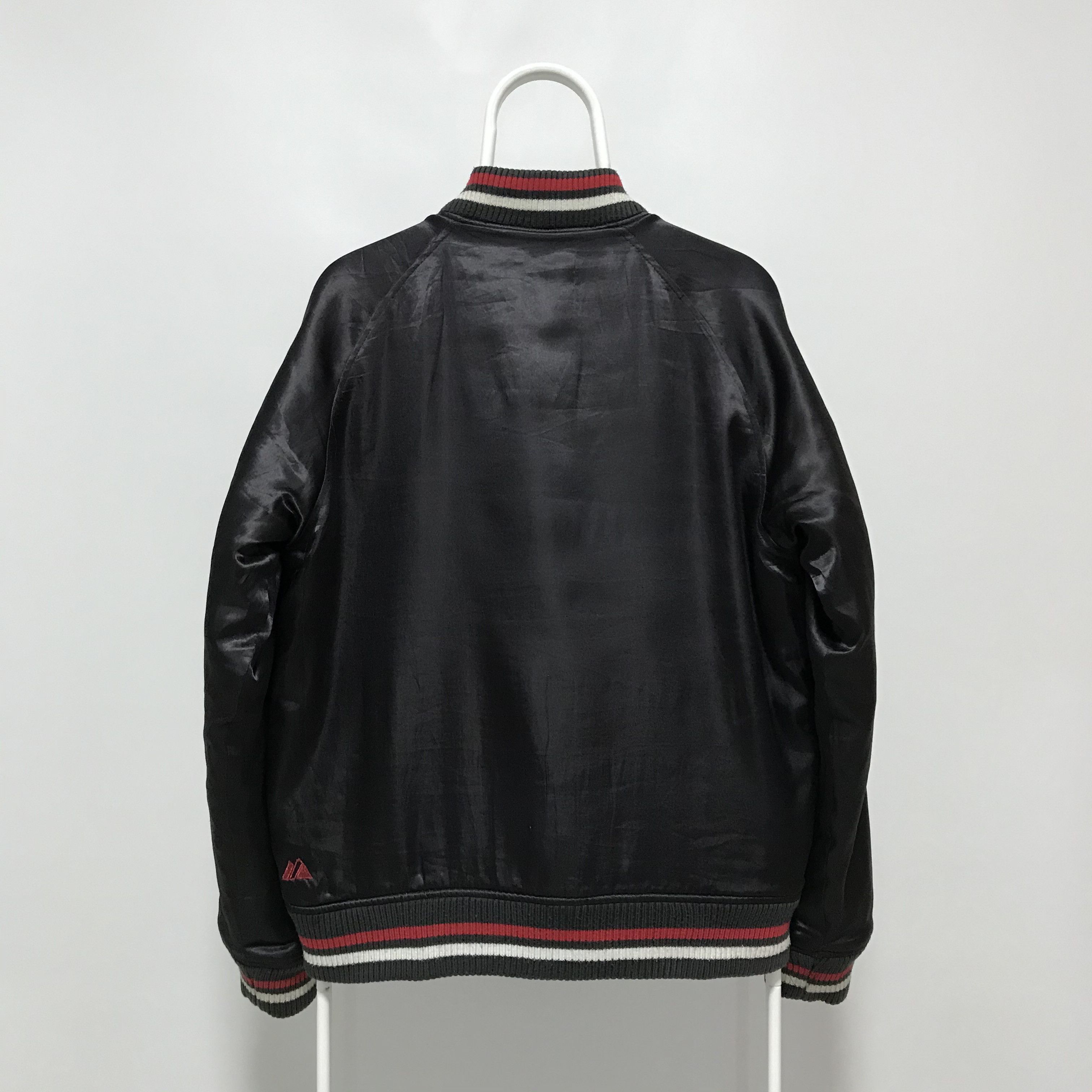 Majestic × New York Yankees × Vintage NEW YORK YANKEES Vintage MLB Bomber Jacket Varsity USA Size US M / EU 48-50 / 2 - 2 Thumbnail