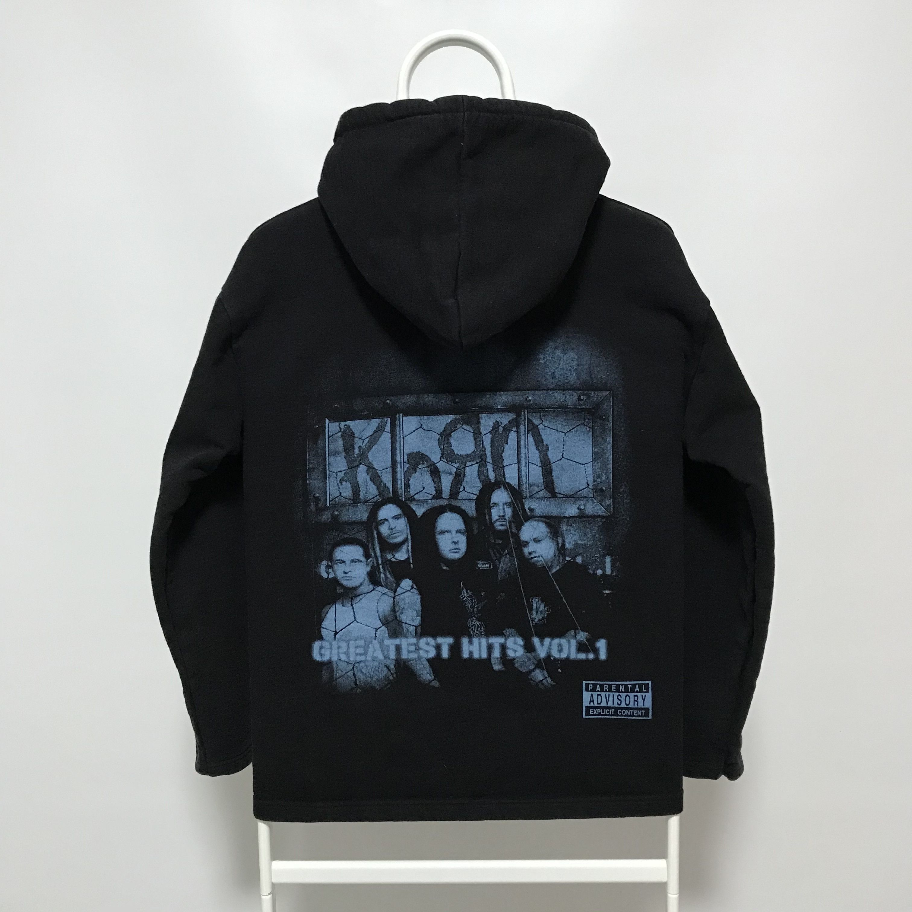 Band Tees × Vintage KORN Greatest Hits Vol. 1 Vintage Hoodie Rare Rock Band Size US S / EU 44-46 / 1 - 2 Thumbnail