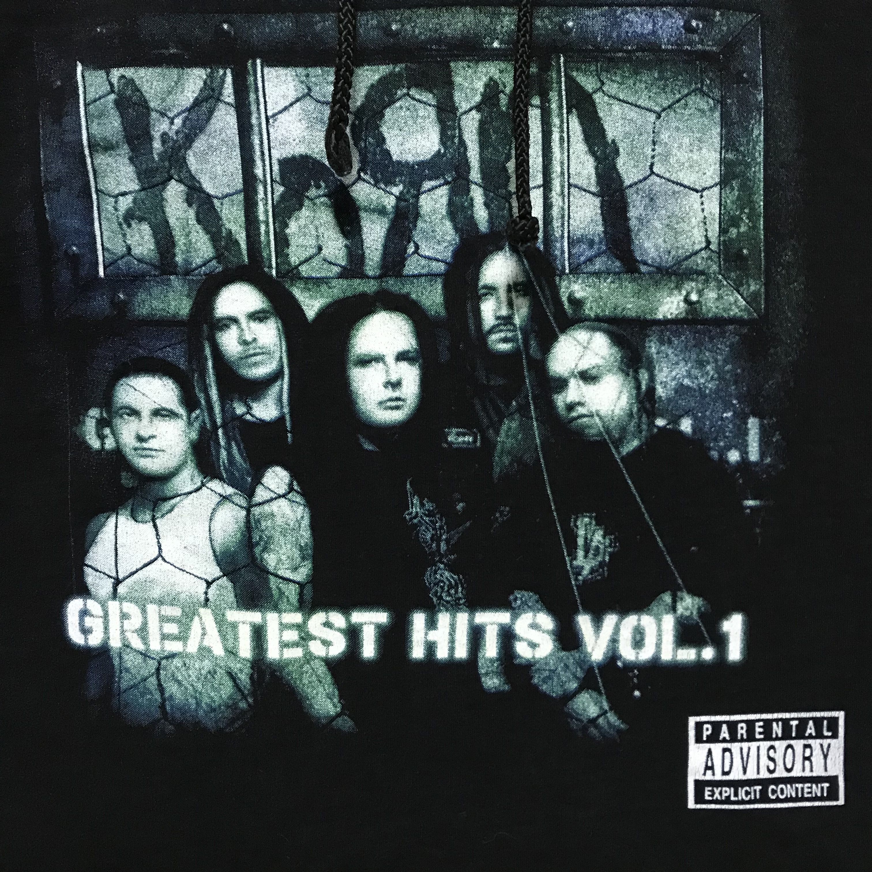 Band Tees × Vintage KORN Greatest Hits Vol. 1 Vintage Hoodie Rare Rock Band Size US S / EU 44-46 / 1 - 4 Thumbnail