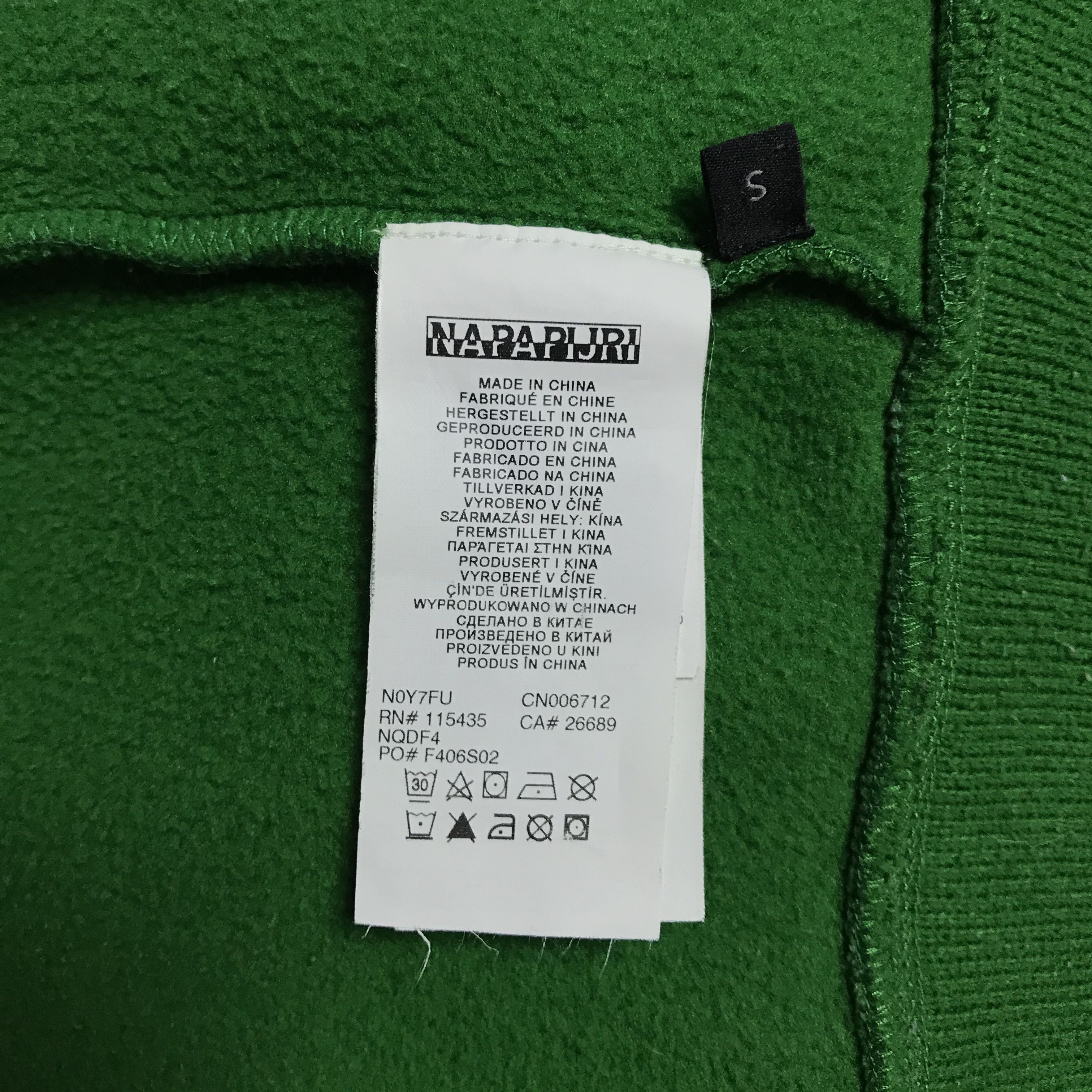 Napapijri NAPAPIJRI Hoodie Knit Jacket Sweater Hooded Zip Up Big Logo Size US S / EU 44-46 / 1 - 6 Thumbnail