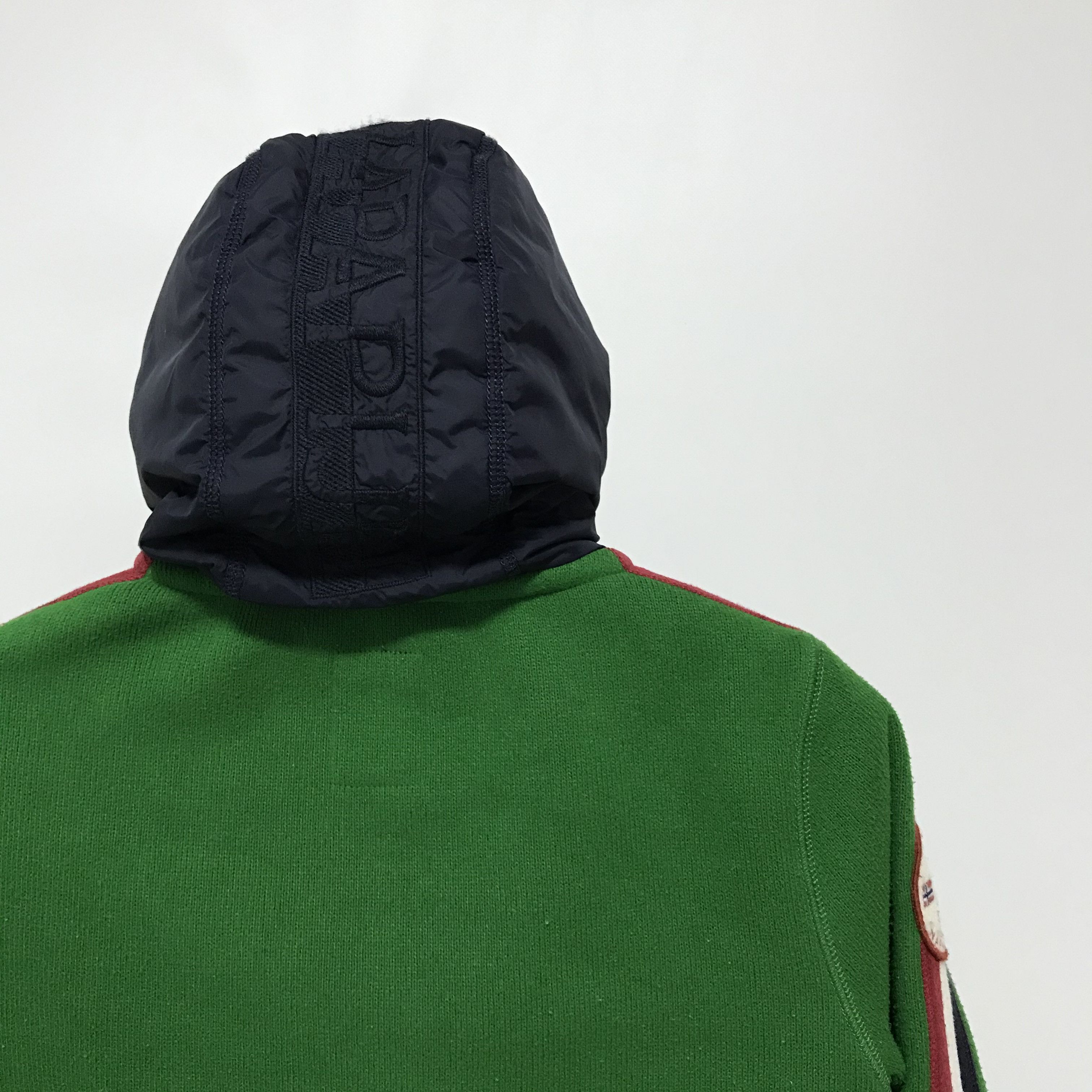 Napapijri NAPAPIJRI Hoodie Knit Jacket Sweater Hooded Zip Up Big Logo Size US S / EU 44-46 / 1 - 5 Thumbnail