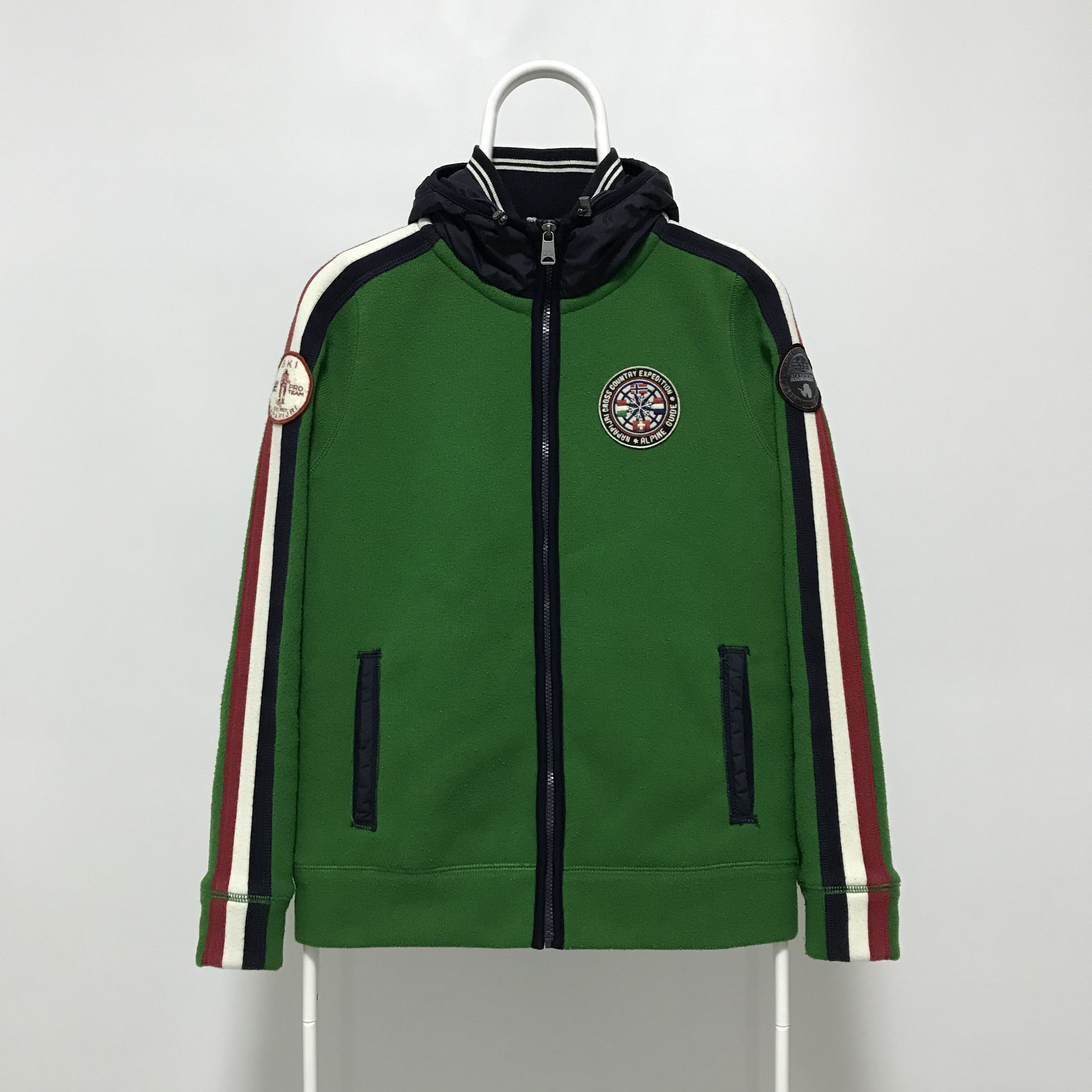 Napapijri Clothing Napapijri Hoodie Green Napapijri Burgee Summer