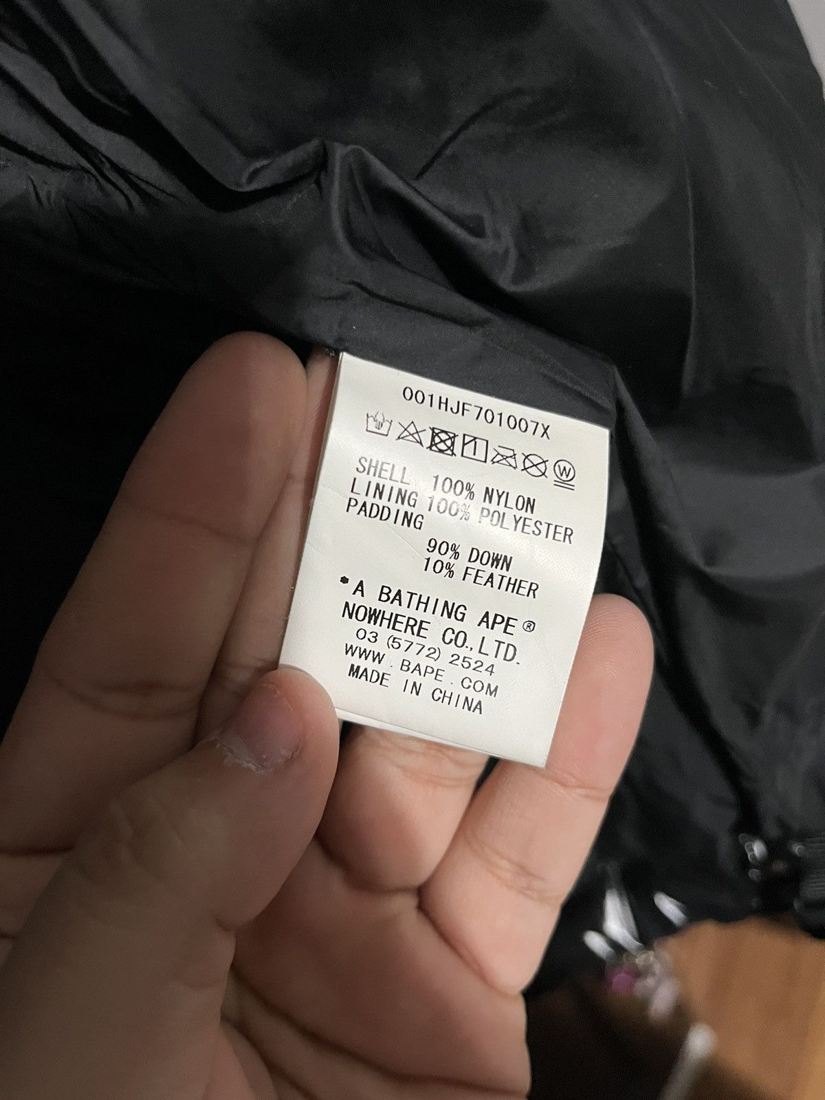 Bape Glossy Shark Down Jacket Size US XL / EU 56 / 4 - 8 Thumbnail