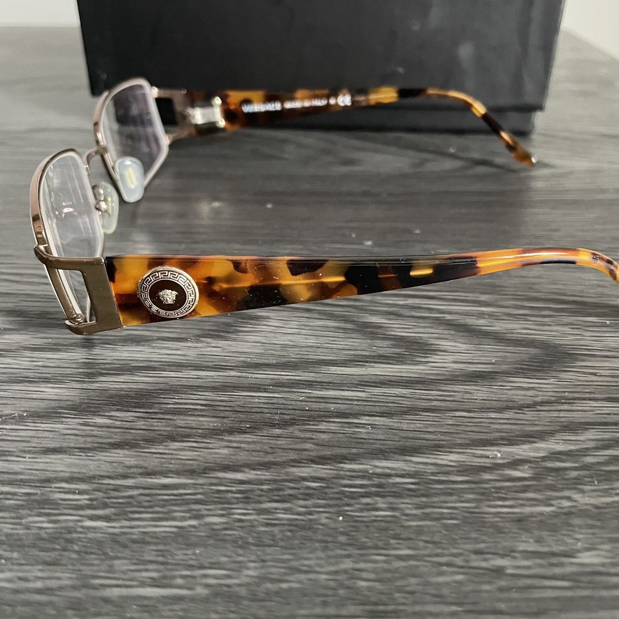 Versace VERSACE VE 1163M 1013 Dark Copper Eyeglasses Frame 52-16-13 Size ONE SIZE - 4 Thumbnail