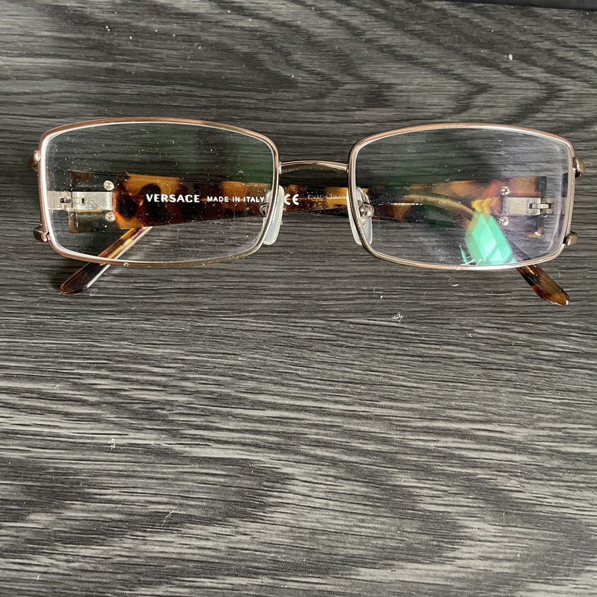 Versace VERSACE VE 1163M 1013 Dark Copper Eyeglasses Frame 52-16-13 Size ONE SIZE - 3 Thumbnail
