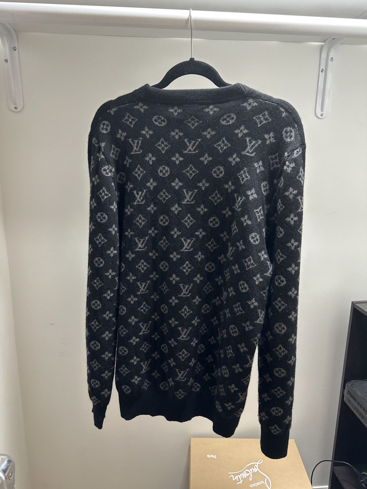 Louis Vuitton Louis Vuitton Half And Half Monogram Crewneck | Grailed