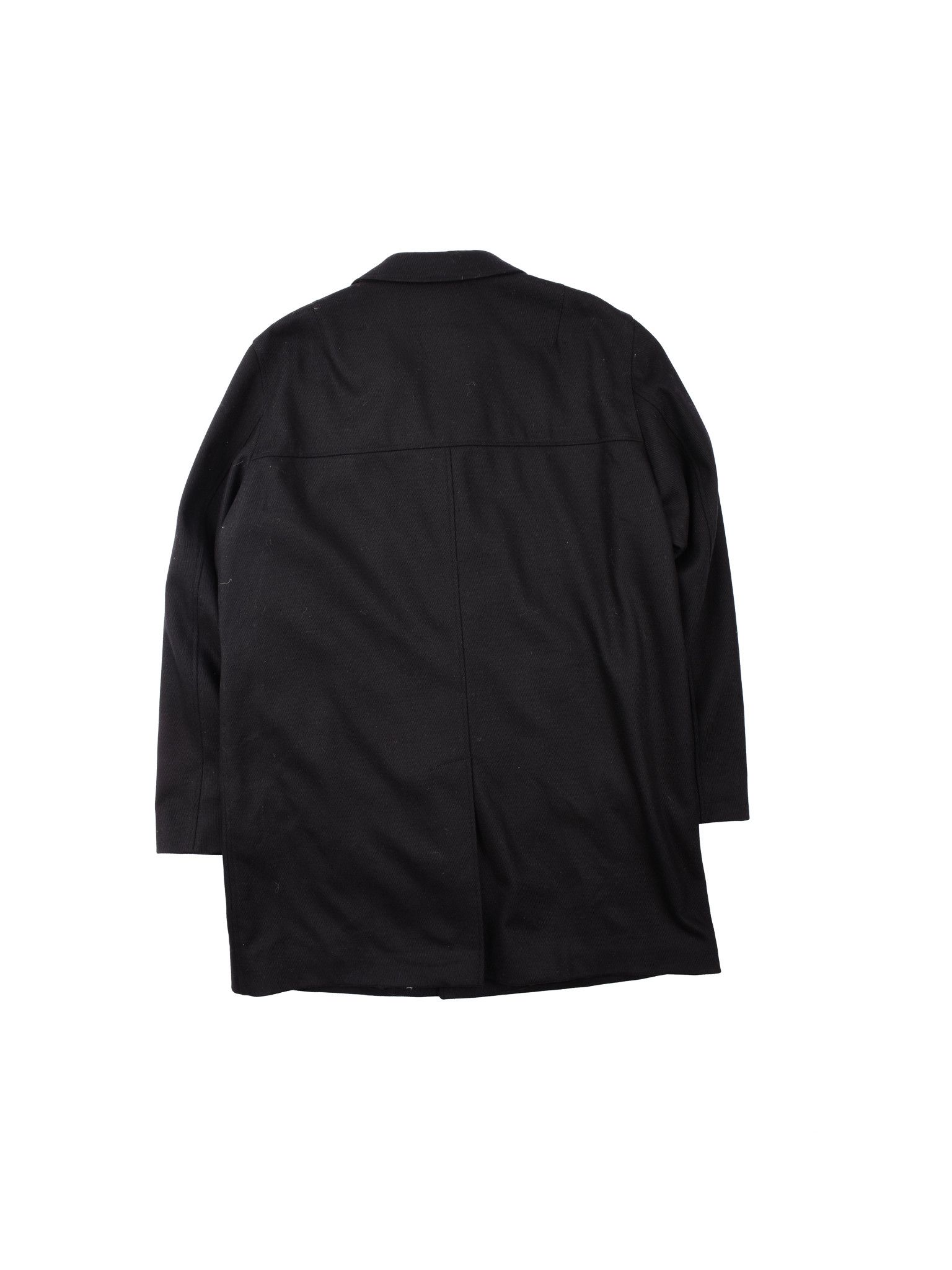 Hugo Boss Hugo Boss Classic Middle Length Wool Coat Size US XL / EU 56 / 4 - 2 Thumbnail