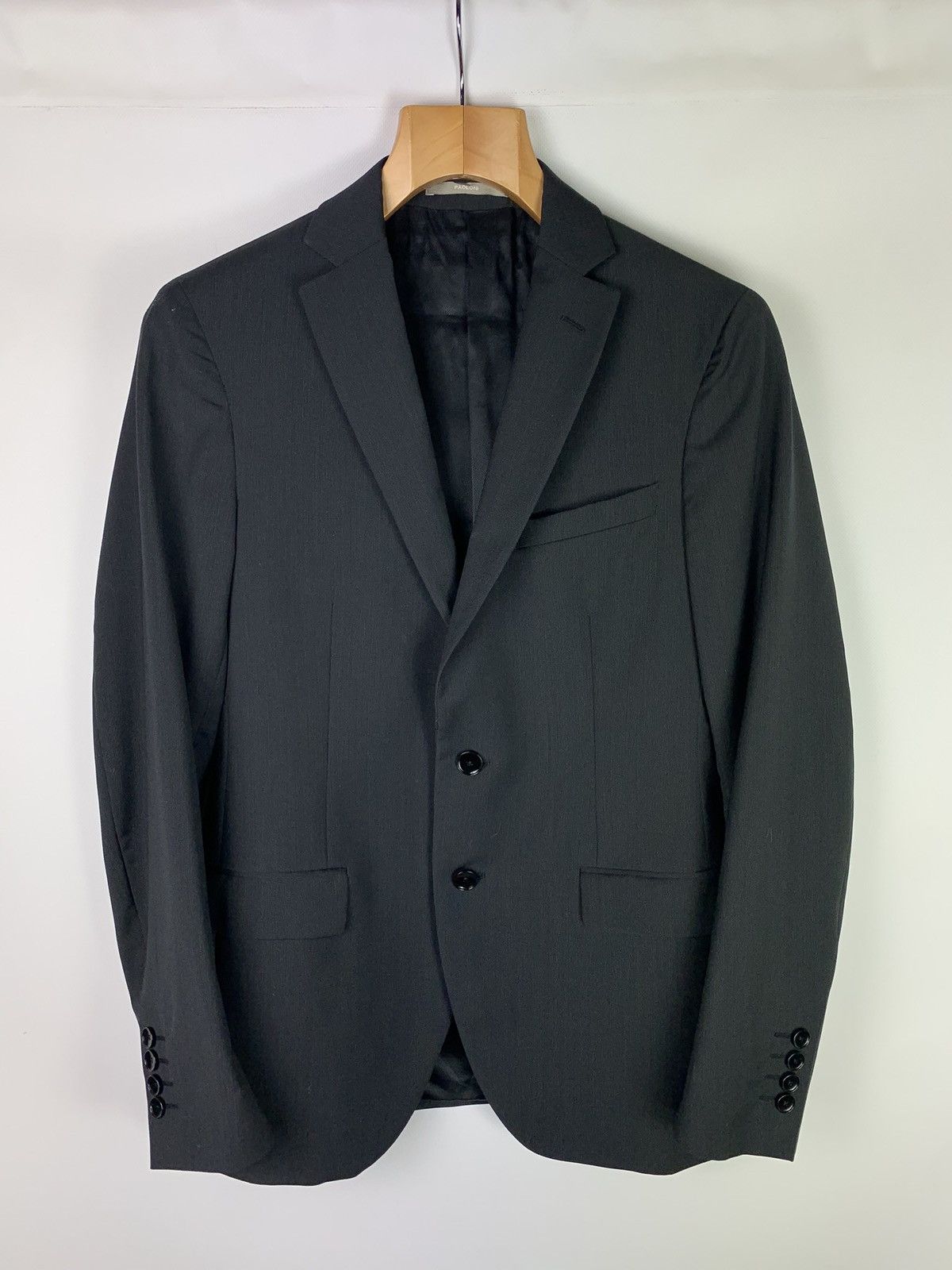 Designer × Paoloni Paoloni men’s wool stripes blazet jacket sport coat size 46 Size 36R - 5 Thumbnail
