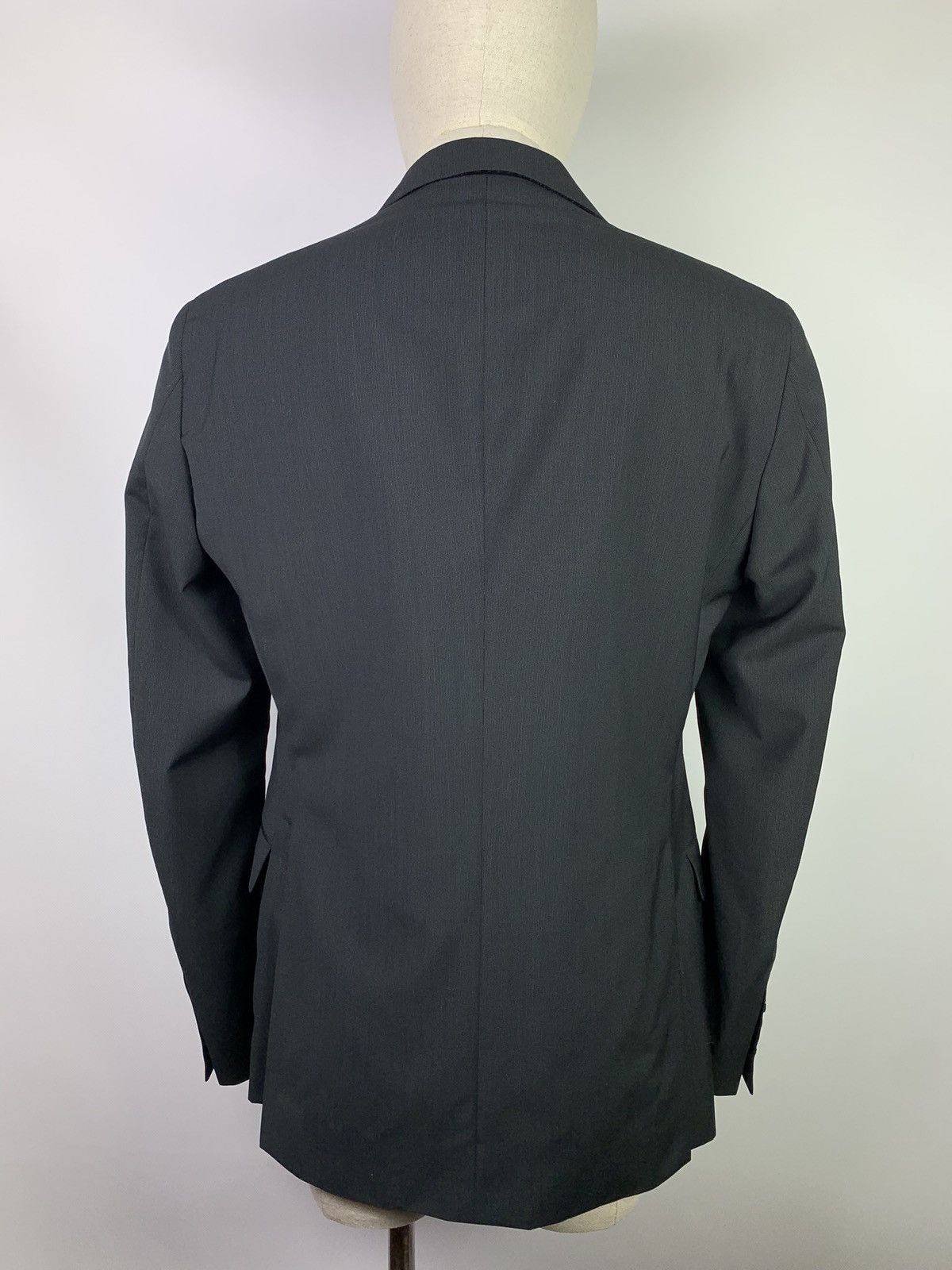 Designer × Paoloni Paoloni men’s wool stripes blazet jacket sport coat size 46 Size 36R - 3 Thumbnail