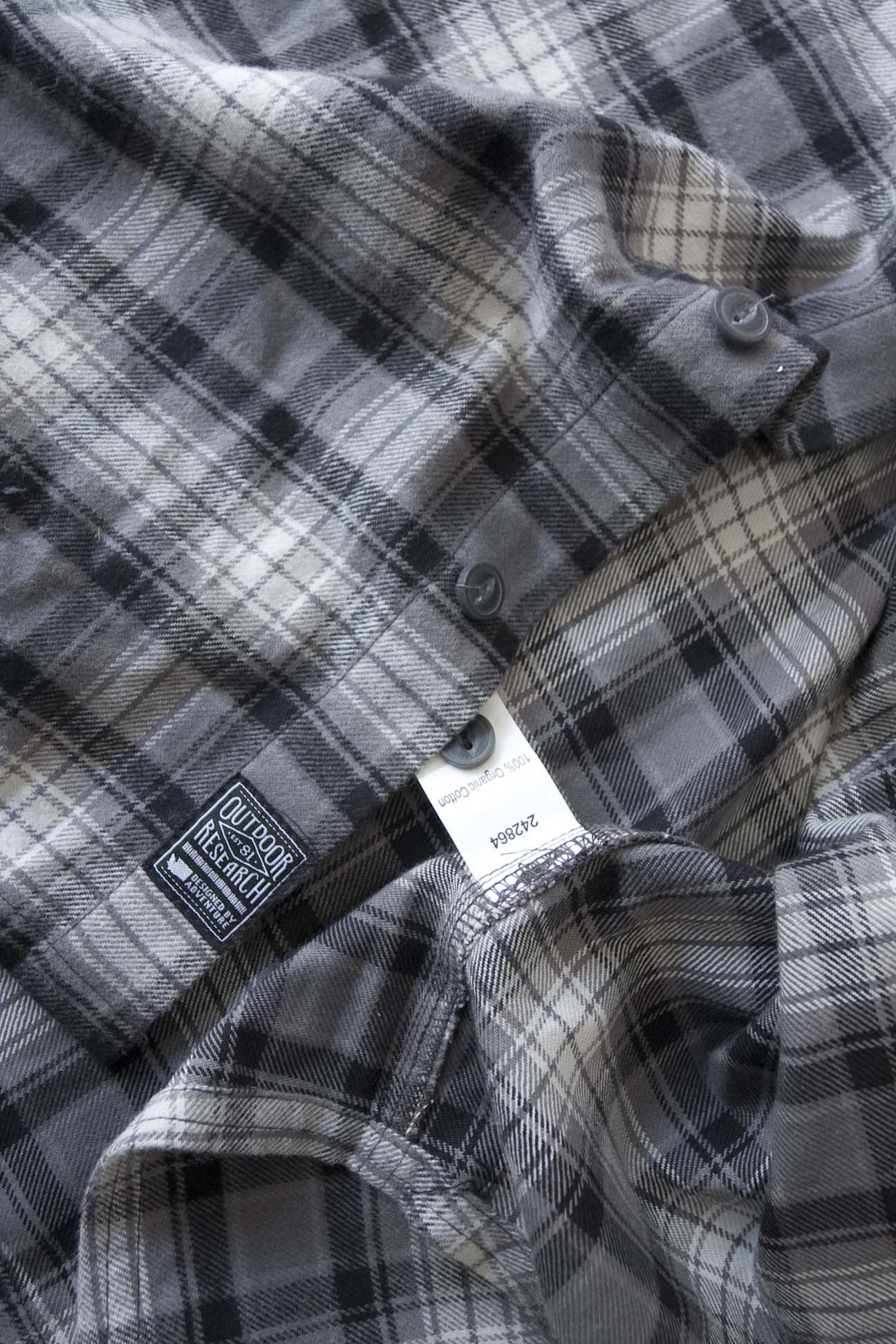 Outdoor Research Outdoor Research Shirt Flannel Gray Size L Size US L / EU 52-54 / 3 - 3 Thumbnail