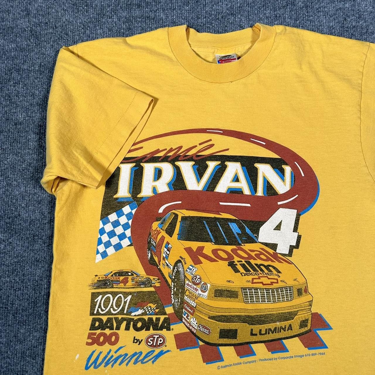 Vintage 90s Kodak high quality Racing Shirt Nascar Single Stitch