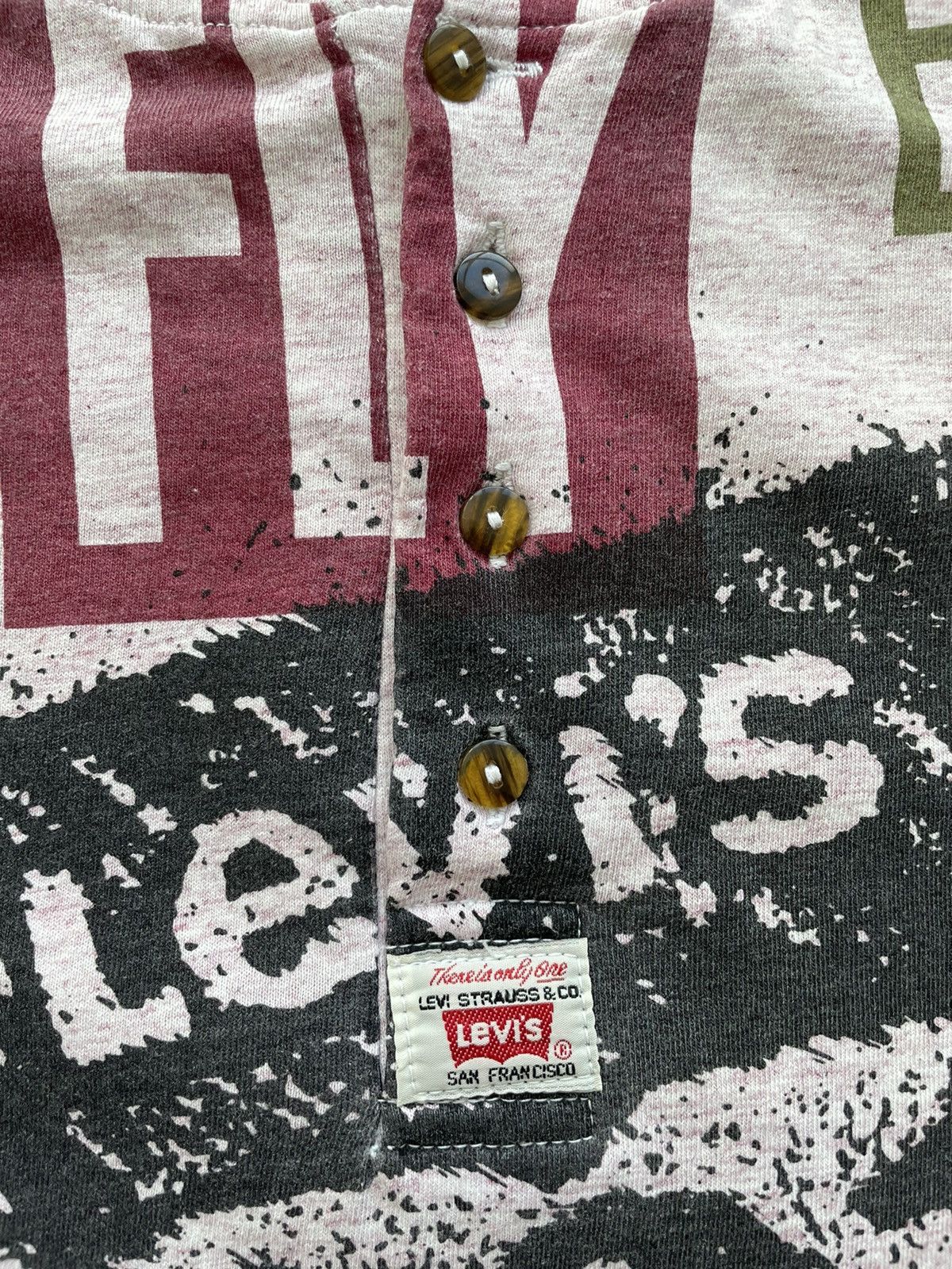 Levi's × Levi's Vintage Clothing Vintage 90’s Levis 501 Buton Your Fly Tee t-shirt Size US L / EU 52-54 / 3 - 4 Thumbnail