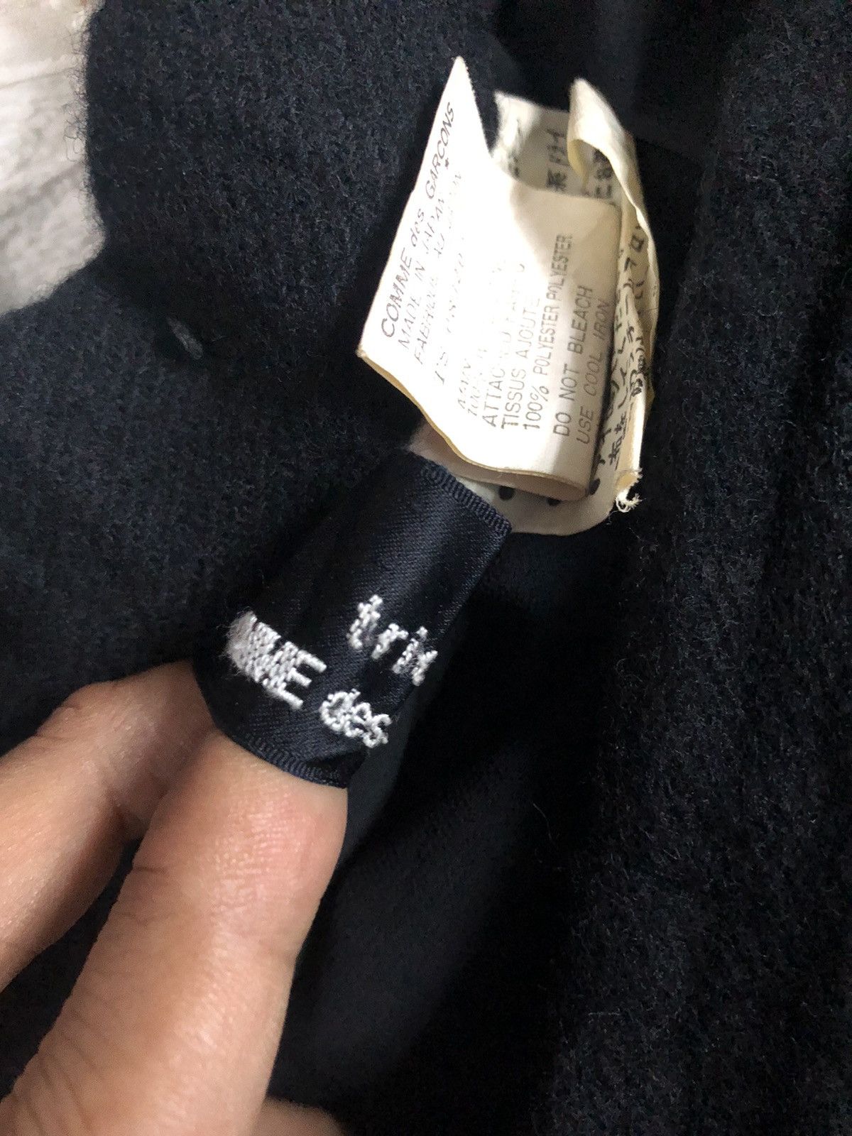 Comme des Garcons Vtg Comme Des Tricot Ad 1994 Double Layer Skirts Size 30" / US 8 / IT 44 - 8 Thumbnail