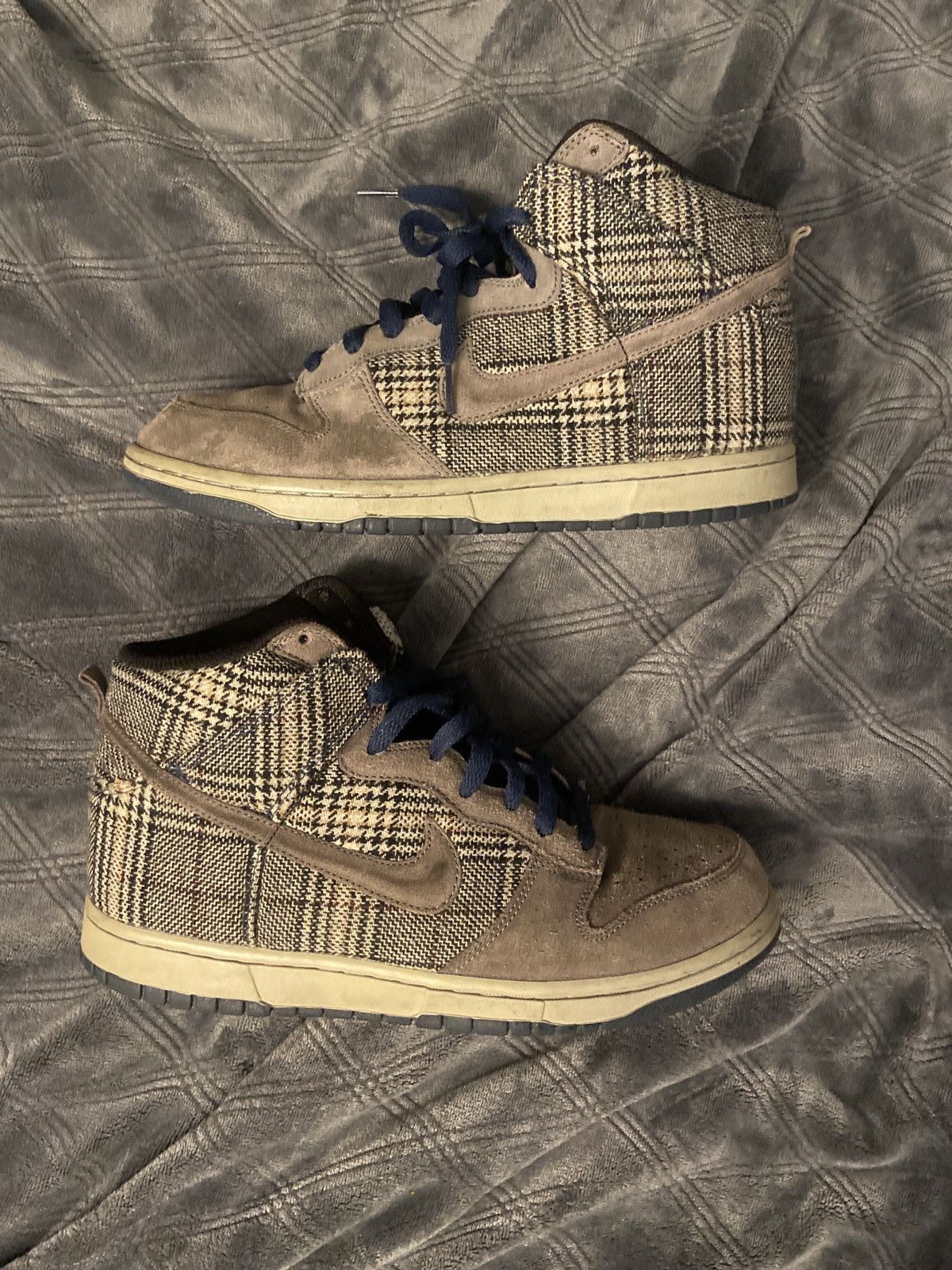 dunk high tweed
