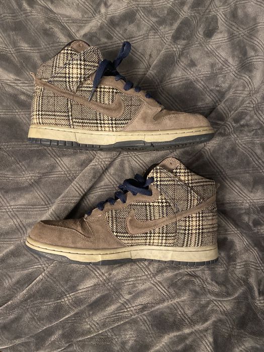 dunk high tweed