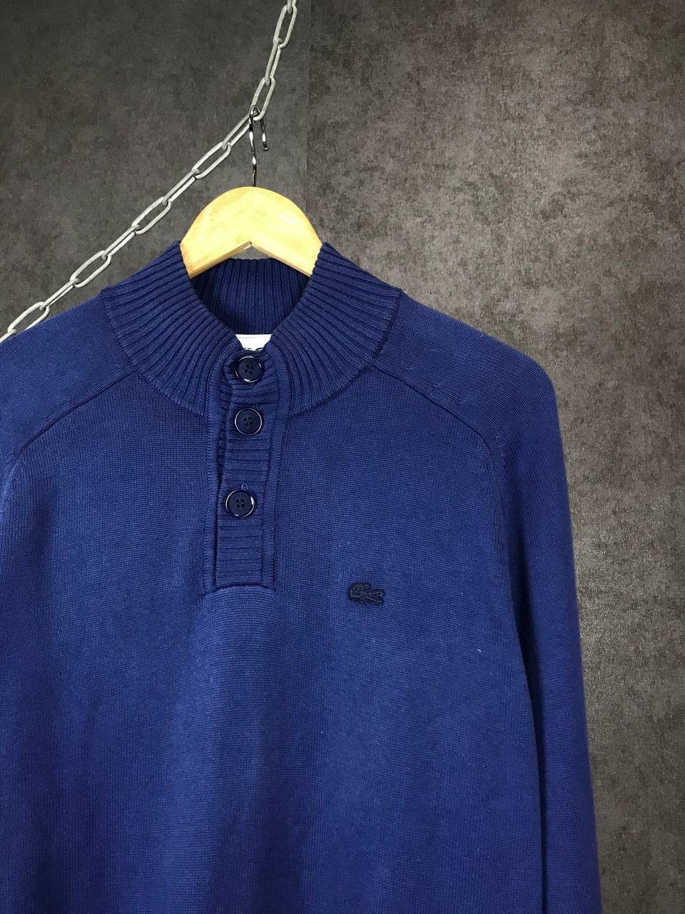Lacoste Lacoste luxury streetwear sweater Size US L / EU 52-54 / 3 - 2 Thumbnail