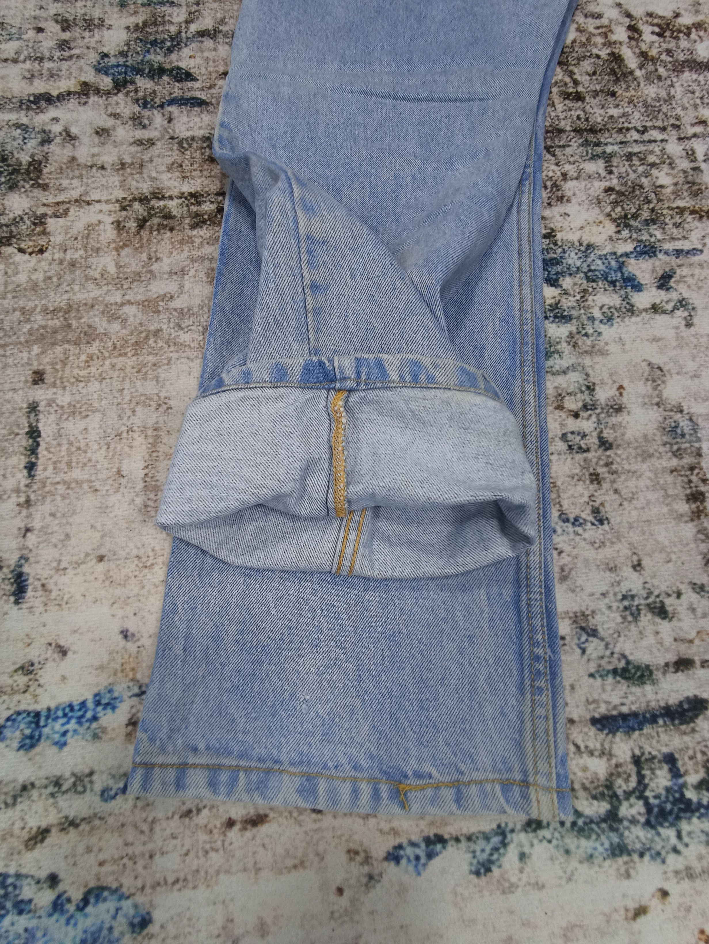 Jean × Levi's × Vintage Vintage Levi's Signature Light Wash Jeans 34x29 - J061 Size US 34 / EU 50 - 4 Thumbnail