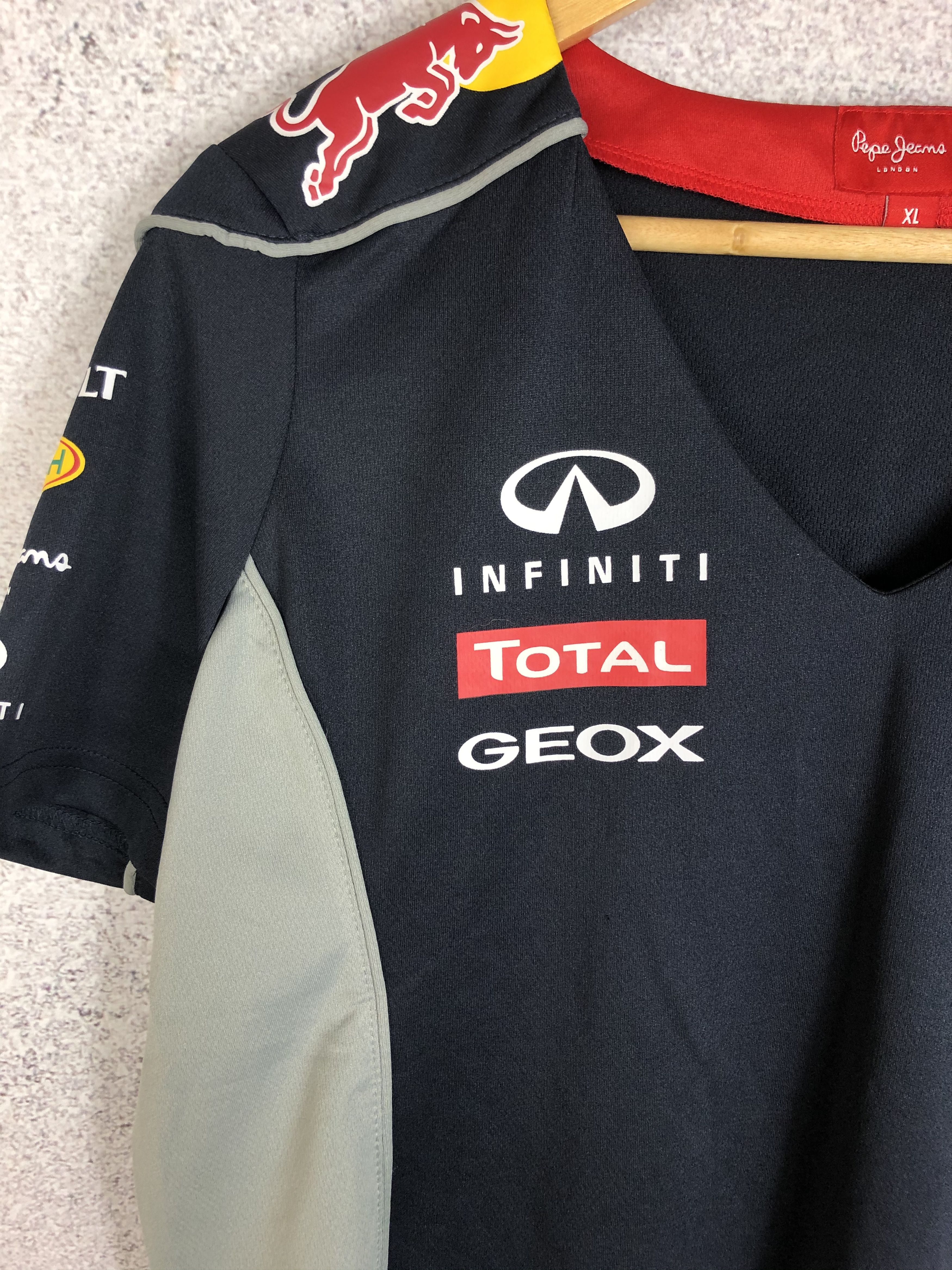 Pepe Jeans Red Bull Pepe Jeans Racing F1 T-Shirt Size XL / US 12-14 / IT 48-50 - 5 Thumbnail