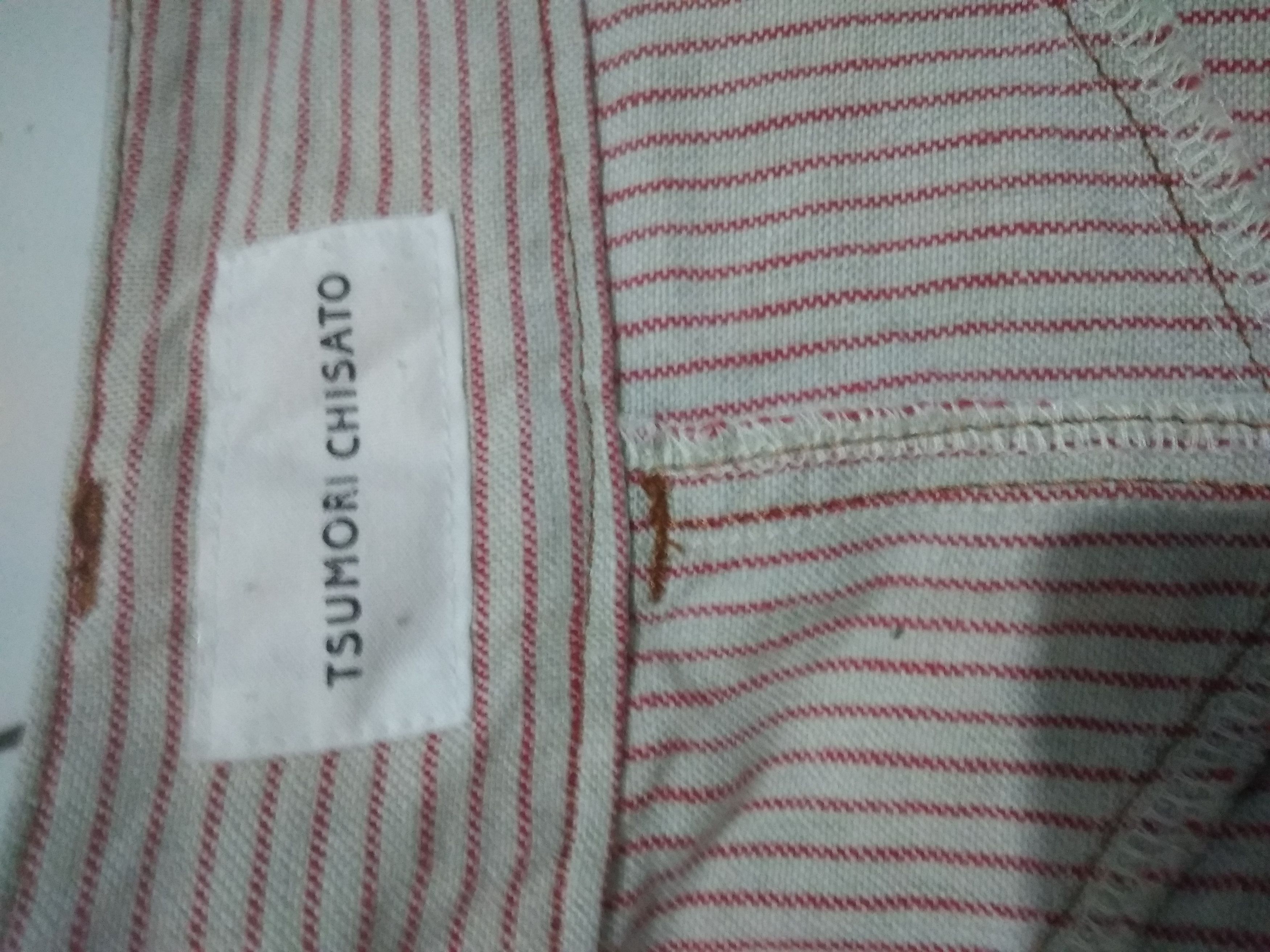 Tsumori Chisato Tsumori Chisato Hickory Crouch Balloon shorts Size US 28 / EU 44 - 2 Thumbnail