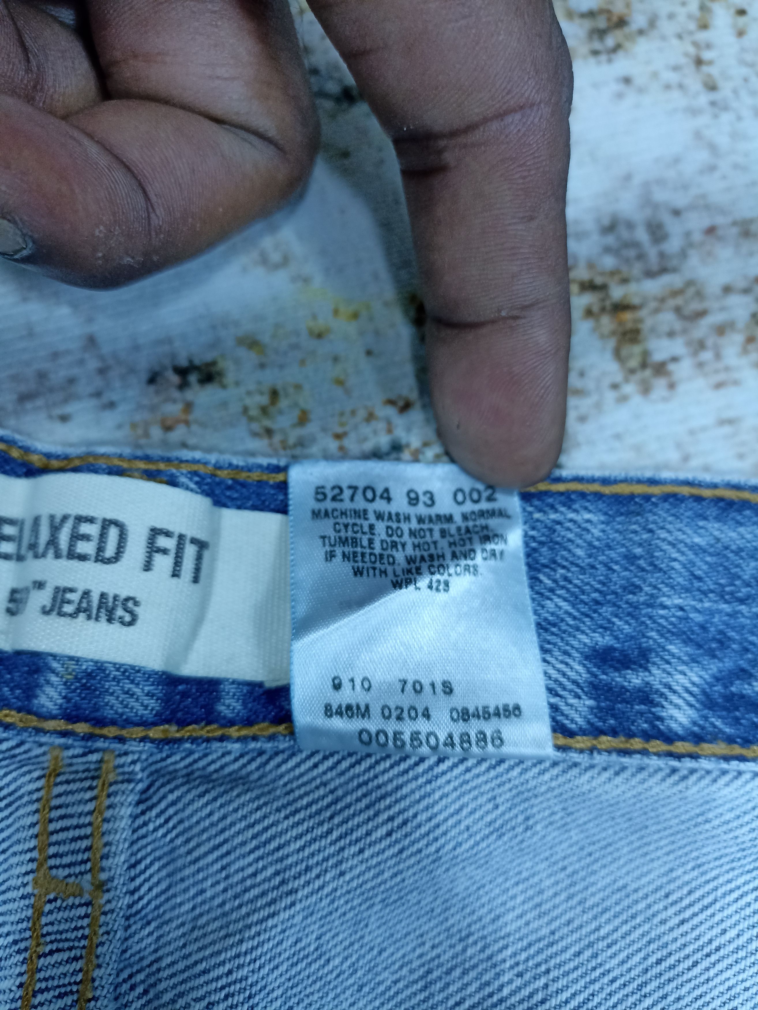 Jean × Levi's × Vintage Vintage Levi's 550 Jeans - J062 Size US 36 / EU 52 - 5 Thumbnail