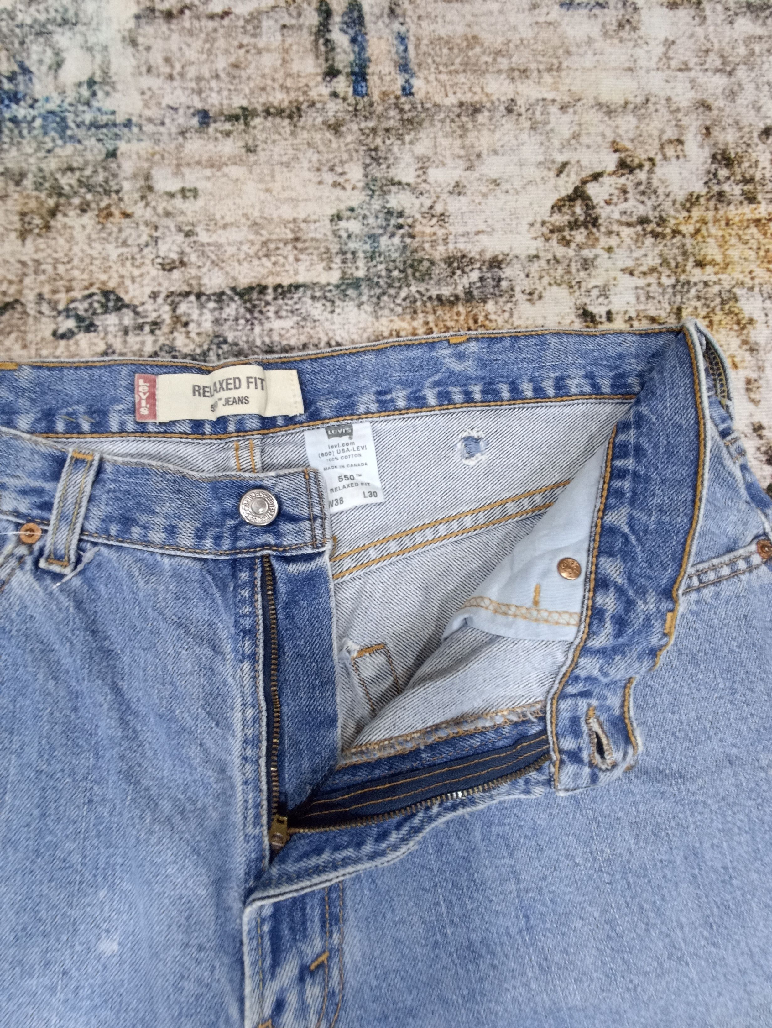 Jean × Levi's × Vintage Vintage Levi's 550 Jeans - J062 Size US 36 / EU 52 - 3 Thumbnail