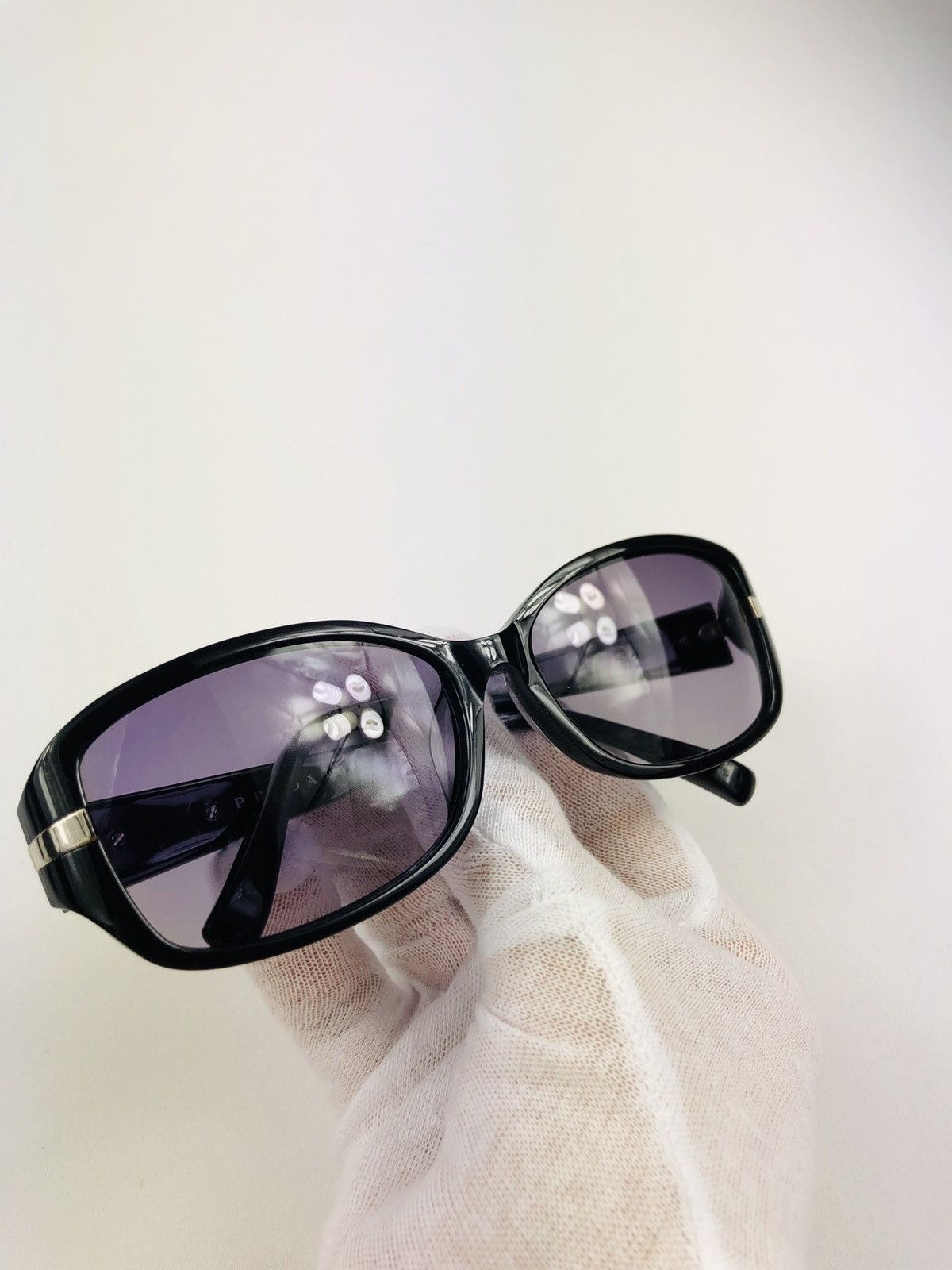 Prada Prada tinted logo sunglasses Size ONE SIZE - 7 Thumbnail