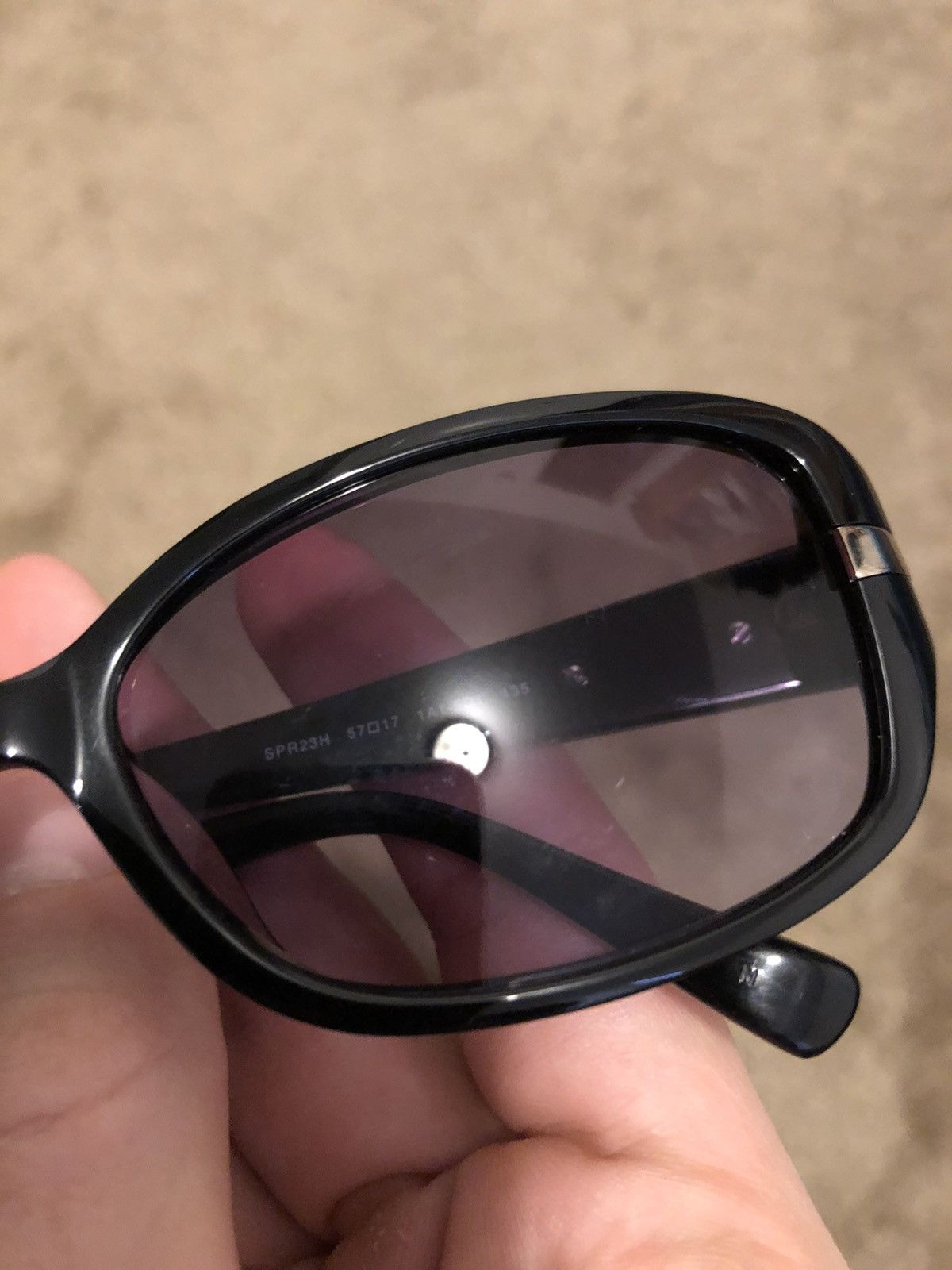 Prada Prada tinted logo sunglasses Size ONE SIZE - 9 Thumbnail