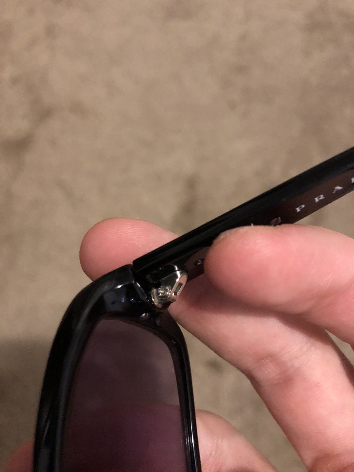 Prada Prada tinted logo sunglasses Size ONE SIZE - 11 Thumbnail