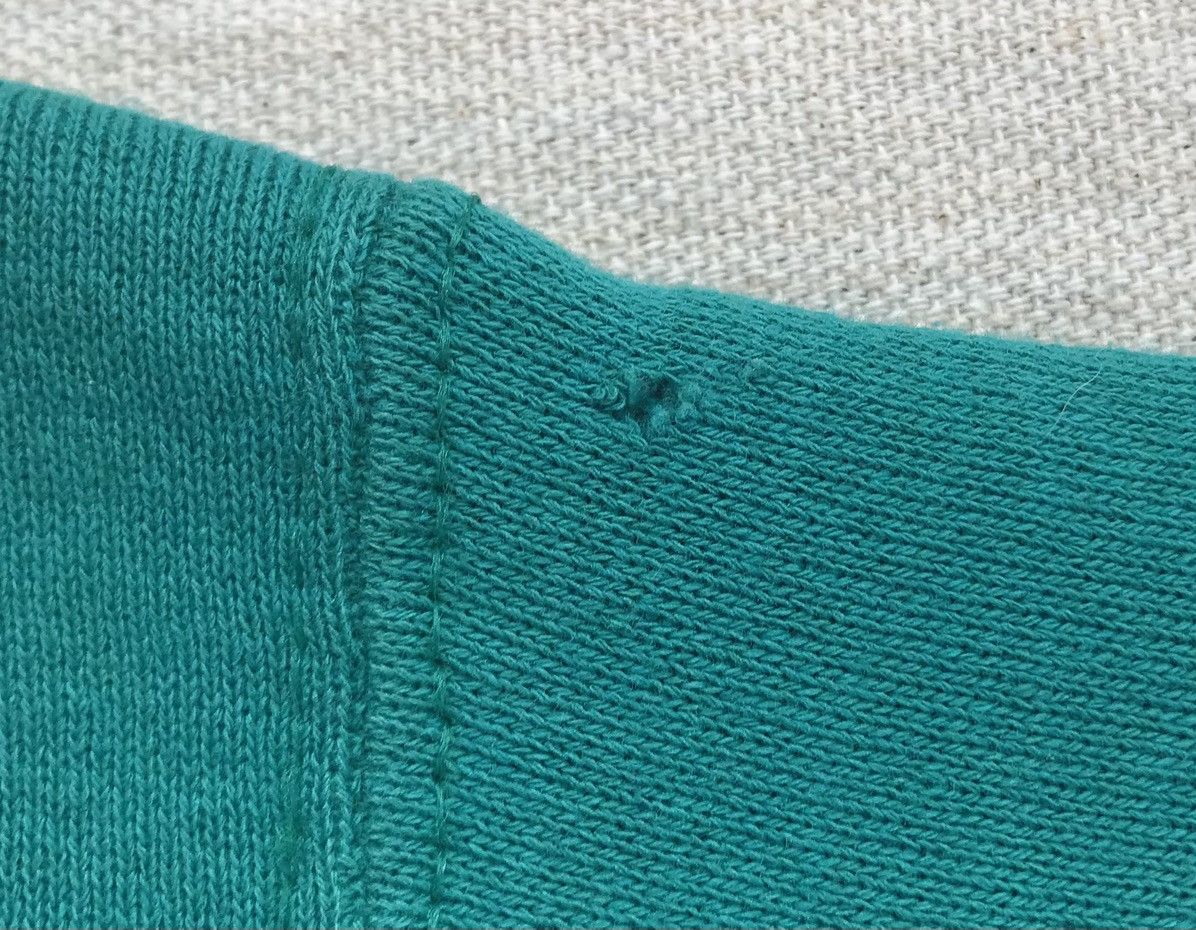 Lee VTG 90s Lee Heavyweight Turquoise Blank Sweatshirt Small Size US S / EU 44-46 / 1 - 7 Thumbnail