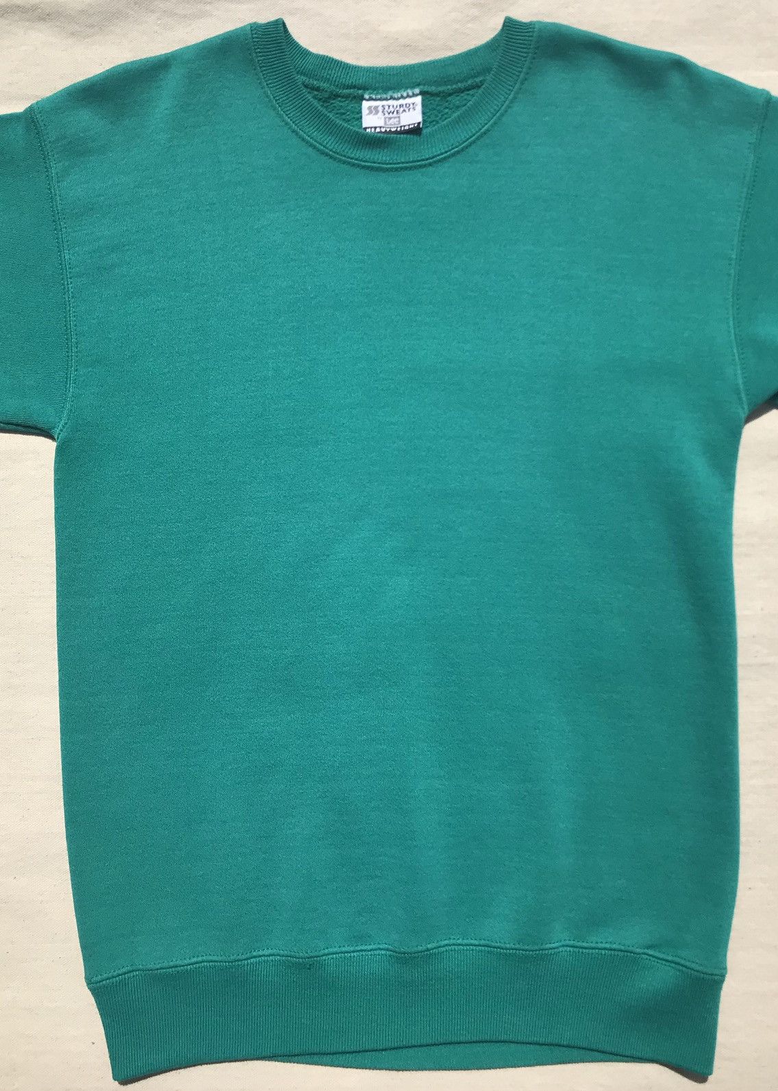Lee VTG 90s Lee Heavyweight Turquoise Blank Sweatshirt Small Size US S / EU 44-46 / 1 - 3 Thumbnail