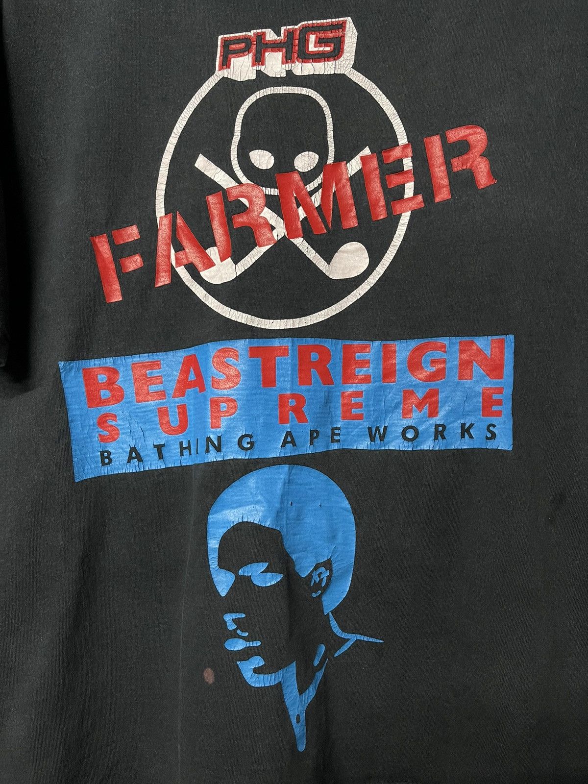 Bounty Hunter Rare Vintage PHG Bounty Hunter Tour Bape Faded Tees Size US M / EU 48-50 / 2 - 3 Thumbnail