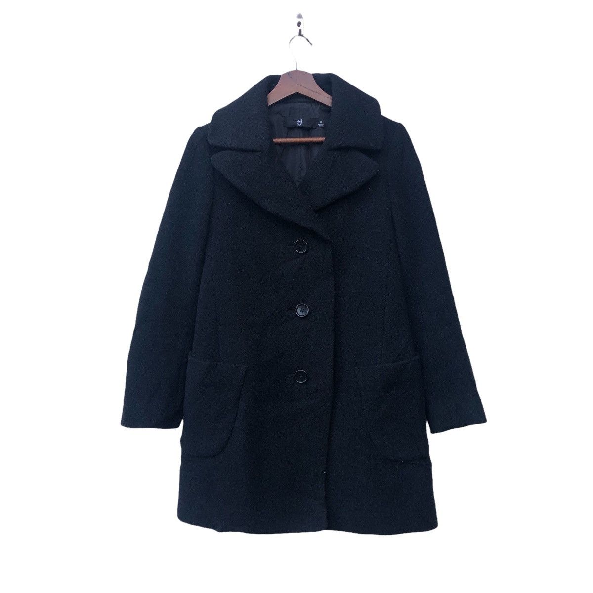 Jil Sander JIL SANDER DOUBLE BREAST PEA COAT JACKET Size M / US 6-8 / IT 42-44 - 1 Thumbnail
