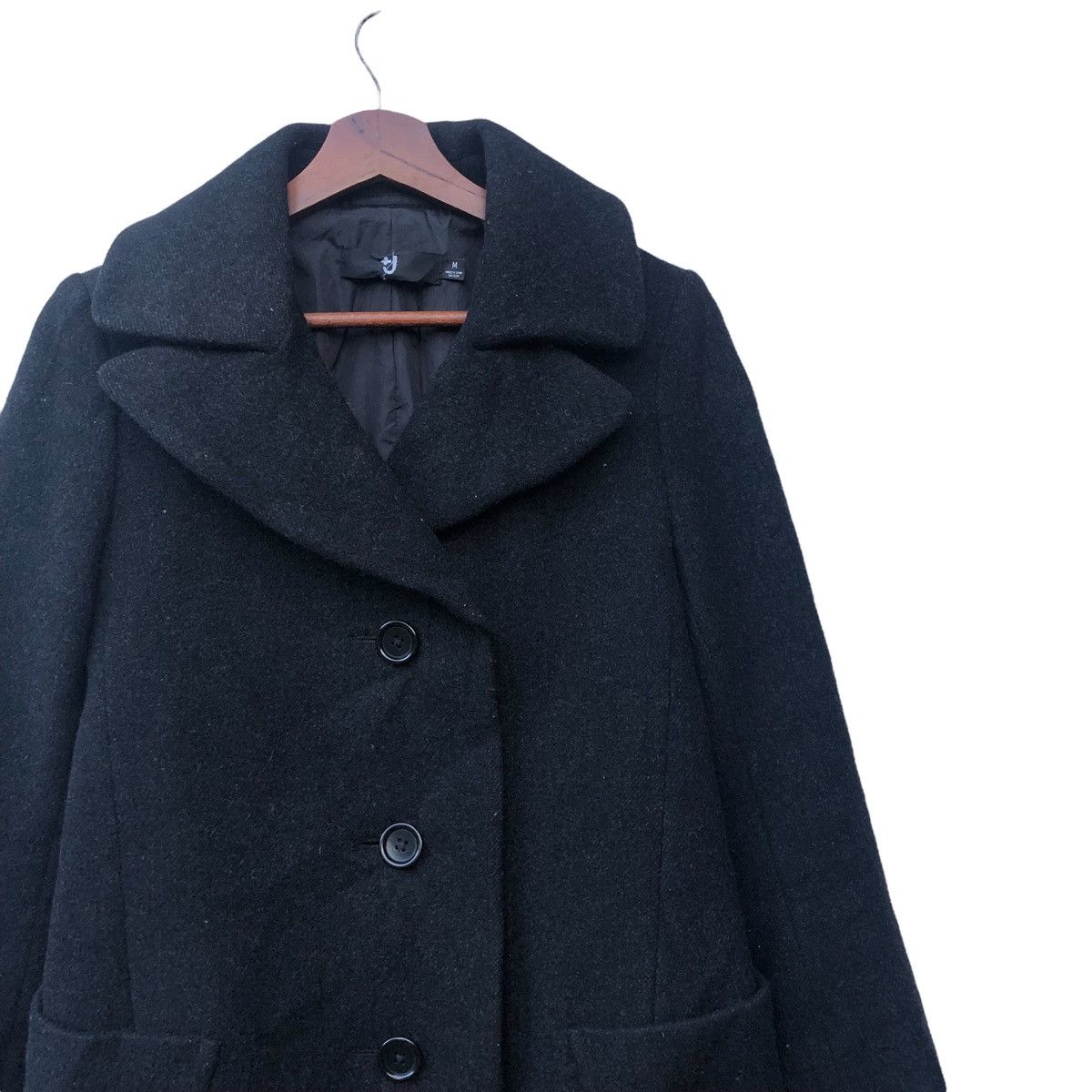 Jil Sander JIL SANDER DOUBLE BREAST PEA COAT JACKET Size M / US 6-8 / IT 42-44 - 4 Thumbnail