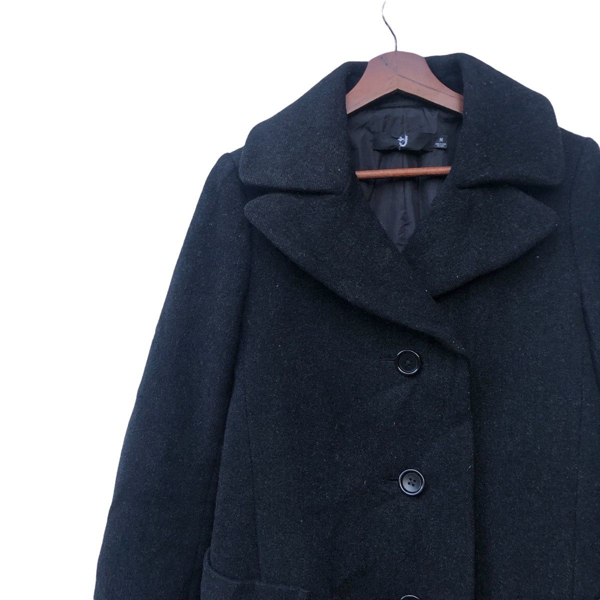 Jil Sander JIL SANDER DOUBLE BREAST PEA COAT JACKET Size M / US 6-8 / IT 42-44 - 3 Thumbnail