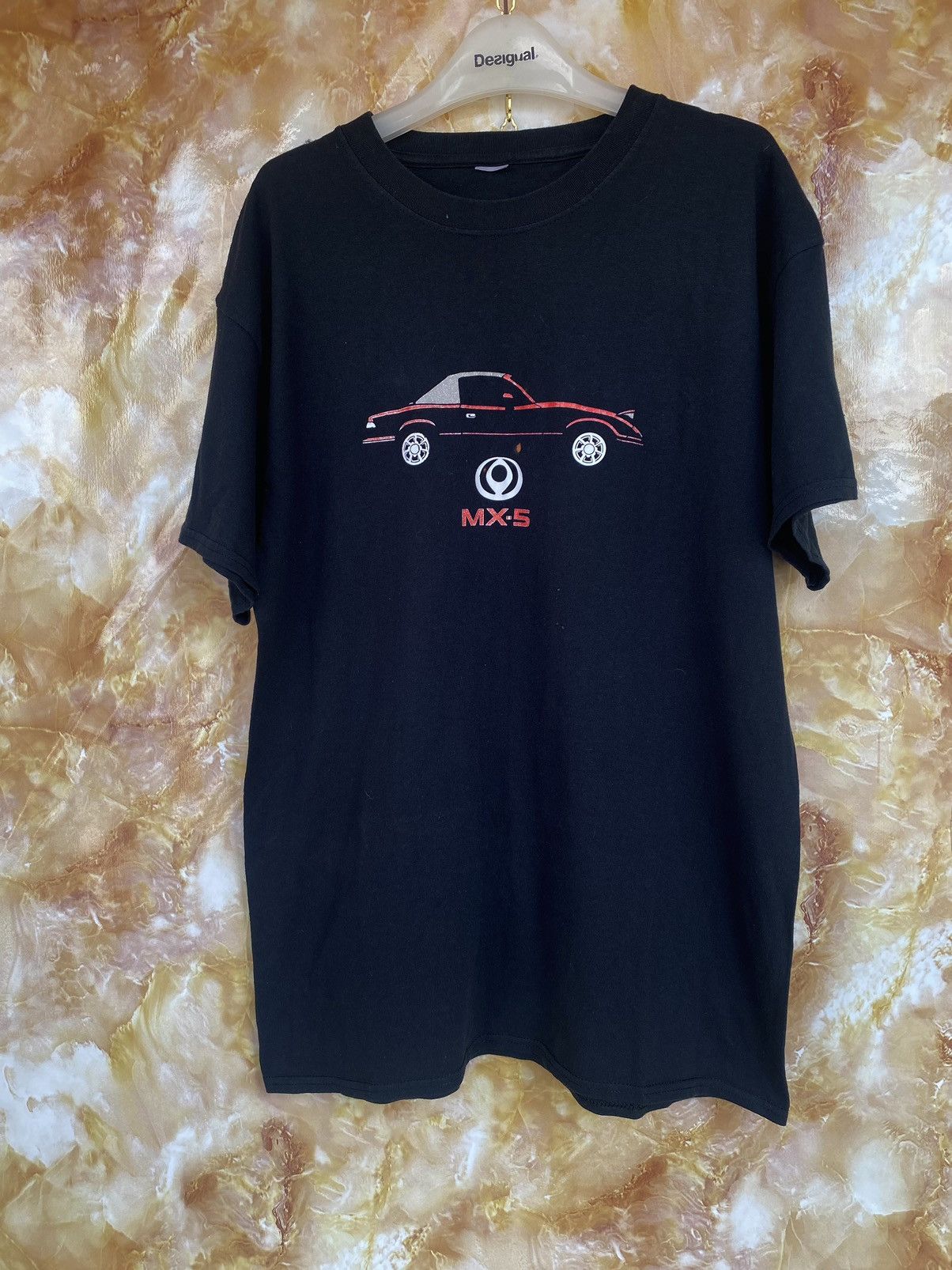 Japanese Brand 90’s Mazda MX- 5 vintage print black t-shirt tee JDM miata Size US XL / EU 56 / 4 - 2 Thumbnail