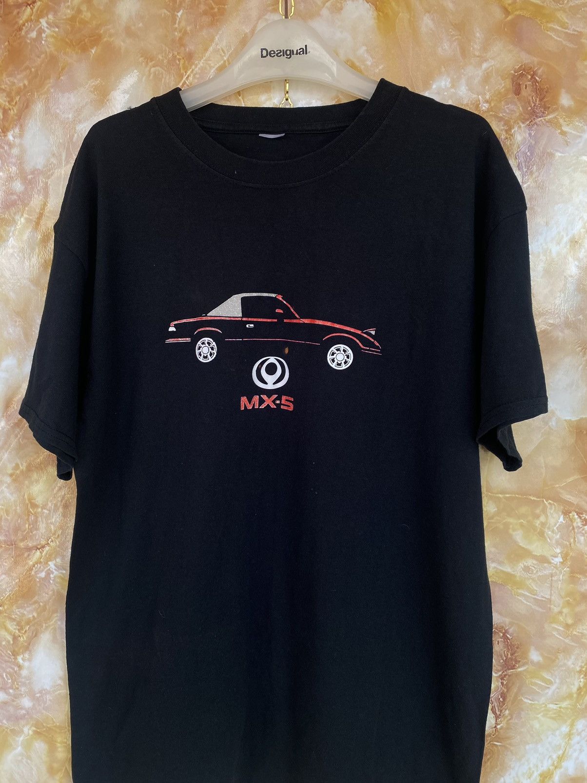 Japanese Brand 90’s Mazda MX- 5 vintage print black t-shirt tee JDM miata Size US XL / EU 56 / 4 - 1 Thumbnail