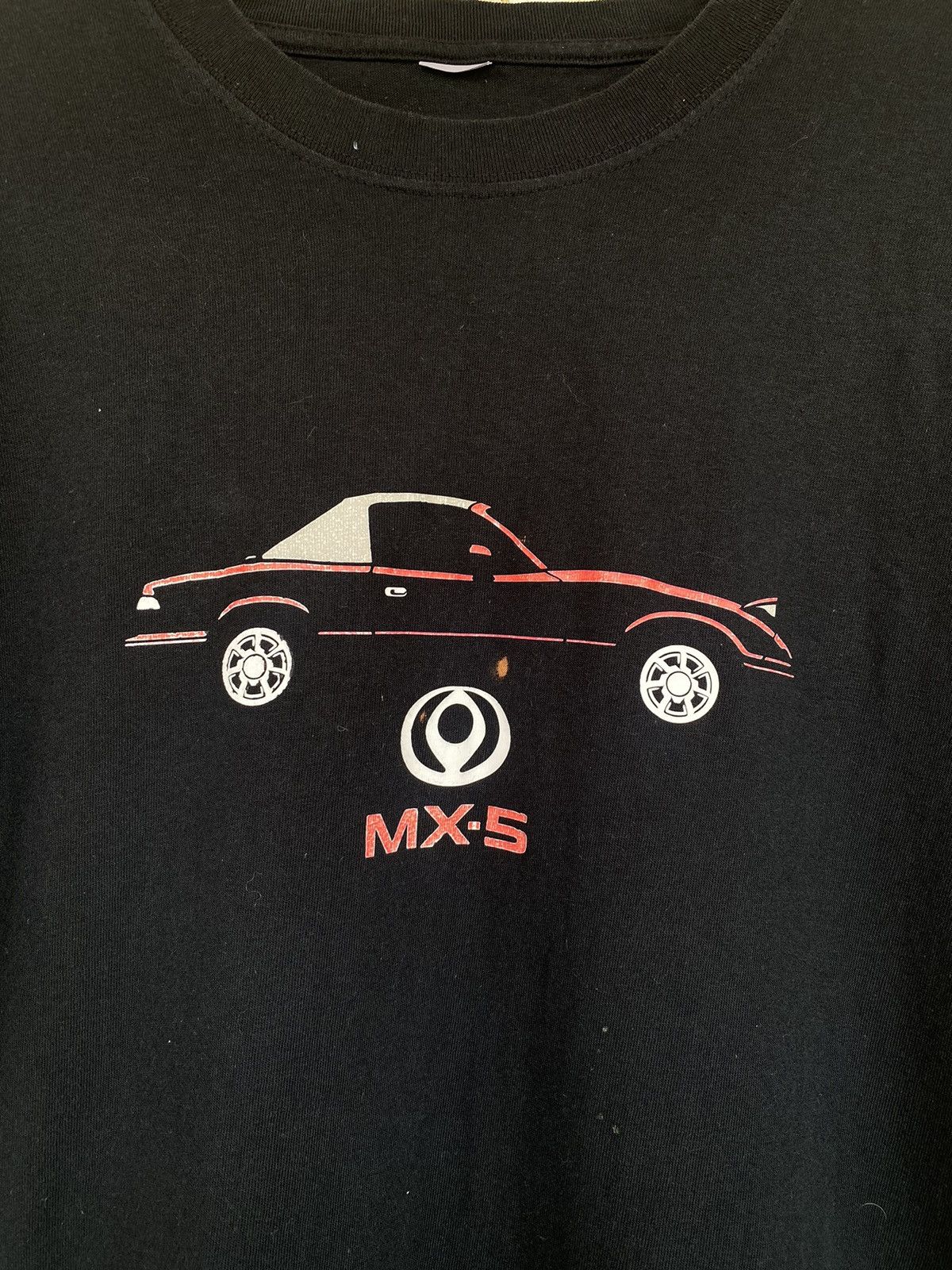 Japanese Brand 90’s Mazda MX- 5 vintage print black t-shirt tee JDM miata Size US XL / EU 56 / 4 - 3 Thumbnail