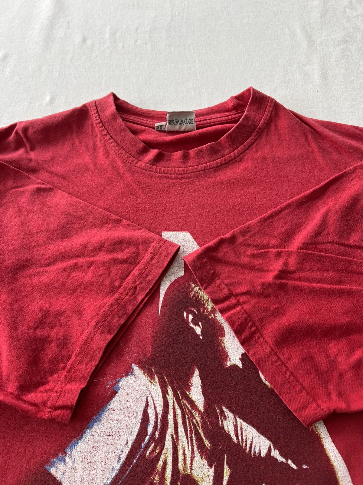 Band Tees Vintage 2000s Eminem Red Tee (Dr. Dre 50 Cent) Size US XL / EU 56 / 4 - 10 Thumbnail