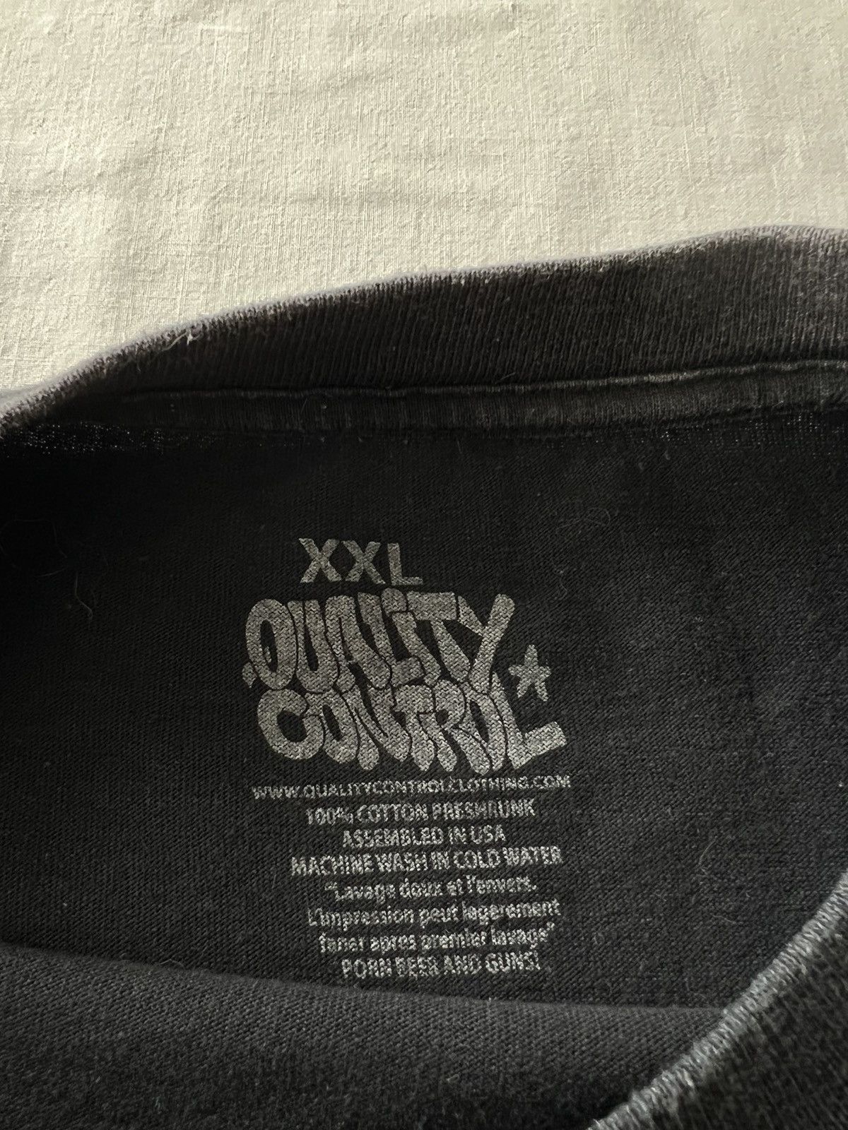 Band Tees Vintage Sexy Girl Quality Control Adults Playboy Black Tee Size US XXL / EU 58 / 5 - 8 Thumbnail