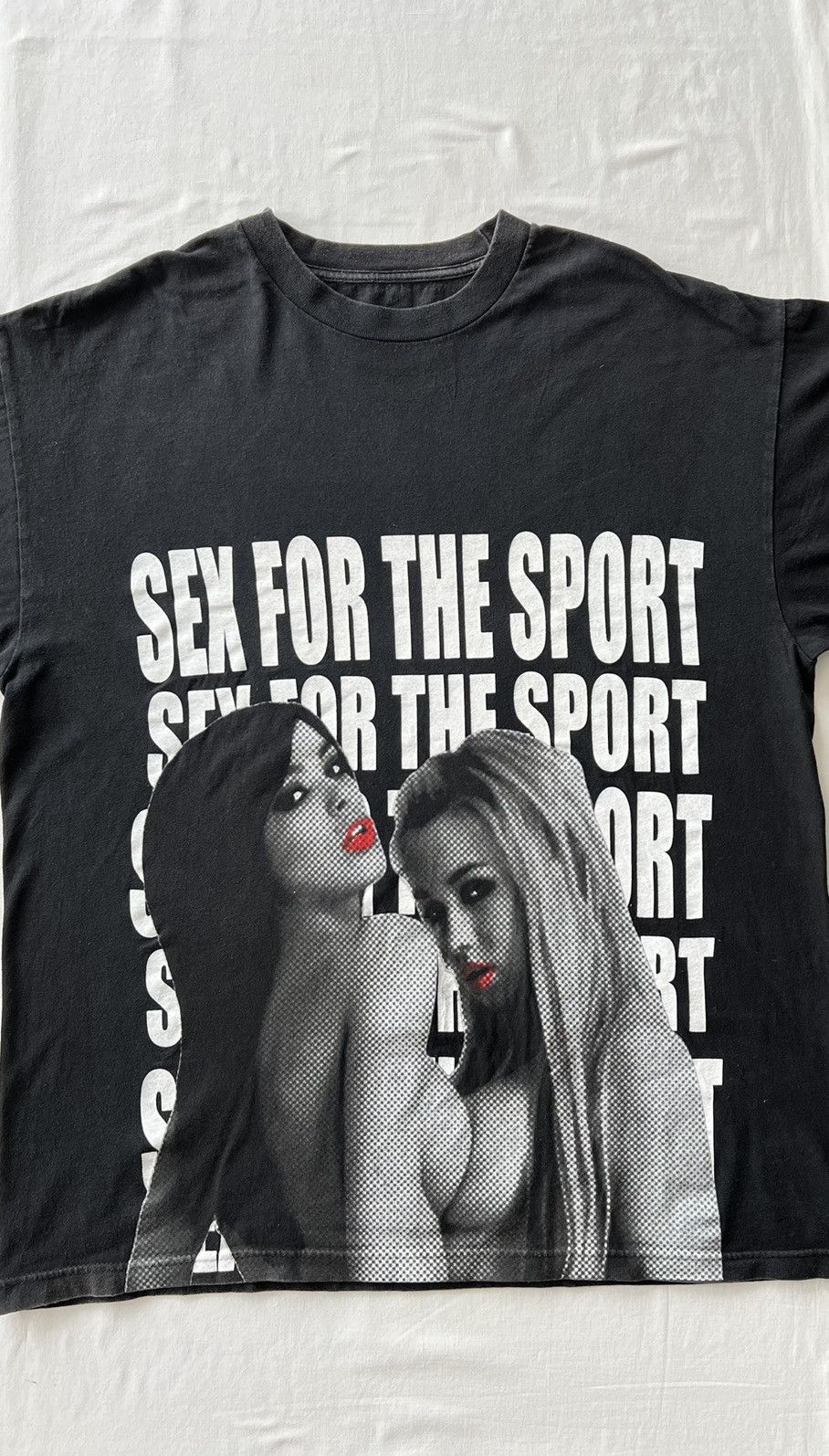 Band Tees Vintage Sexy Girl Quality Control Adults Playboy Black Tee Size US XXL / EU 58 / 5 - 3 Thumbnail