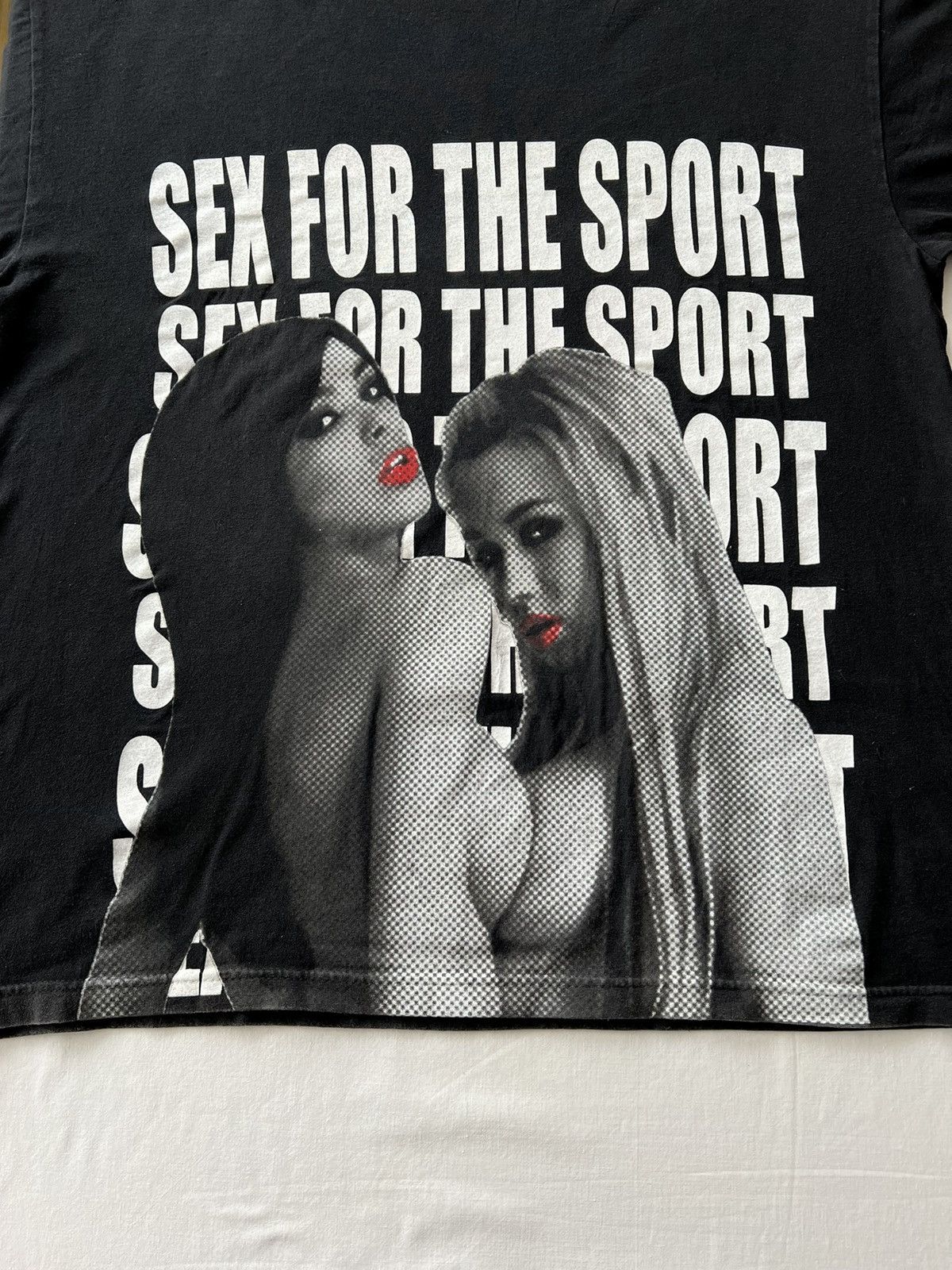 Band Tees Vintage Sexy Girl Quality Control Adults Playboy Black Tee Size US XXL / EU 58 / 5 - 4 Thumbnail