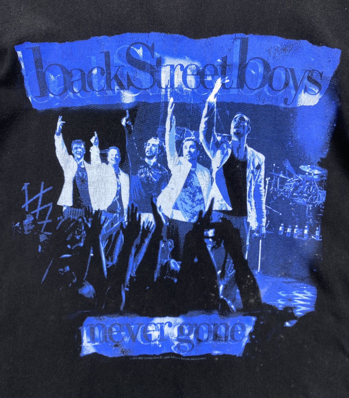 Band Tees Vintage Backstreet Boys Never Gone Pop Band Tees T Shirts Size US M / EU 48-50 / 2 - 7 Thumbnail