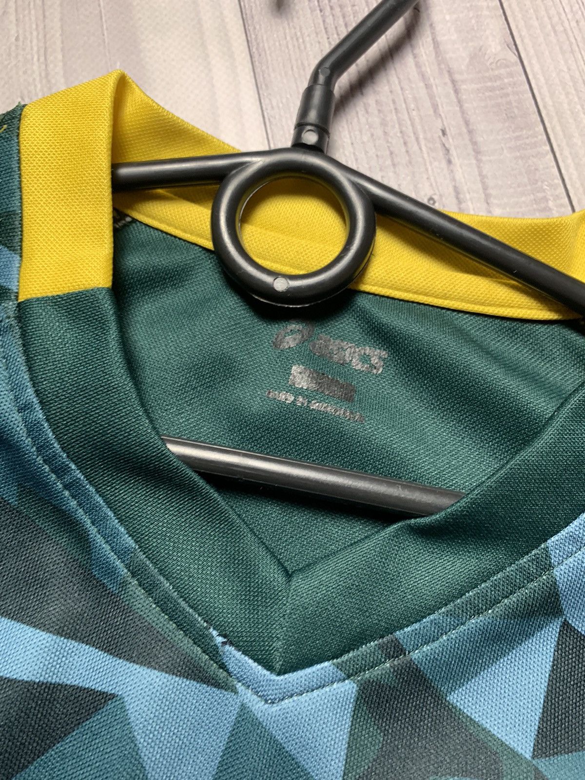 Asics × Vintage South Africa Rugby jersey asics size M Size US M / EU 48-50 / 2 - 3 Thumbnail