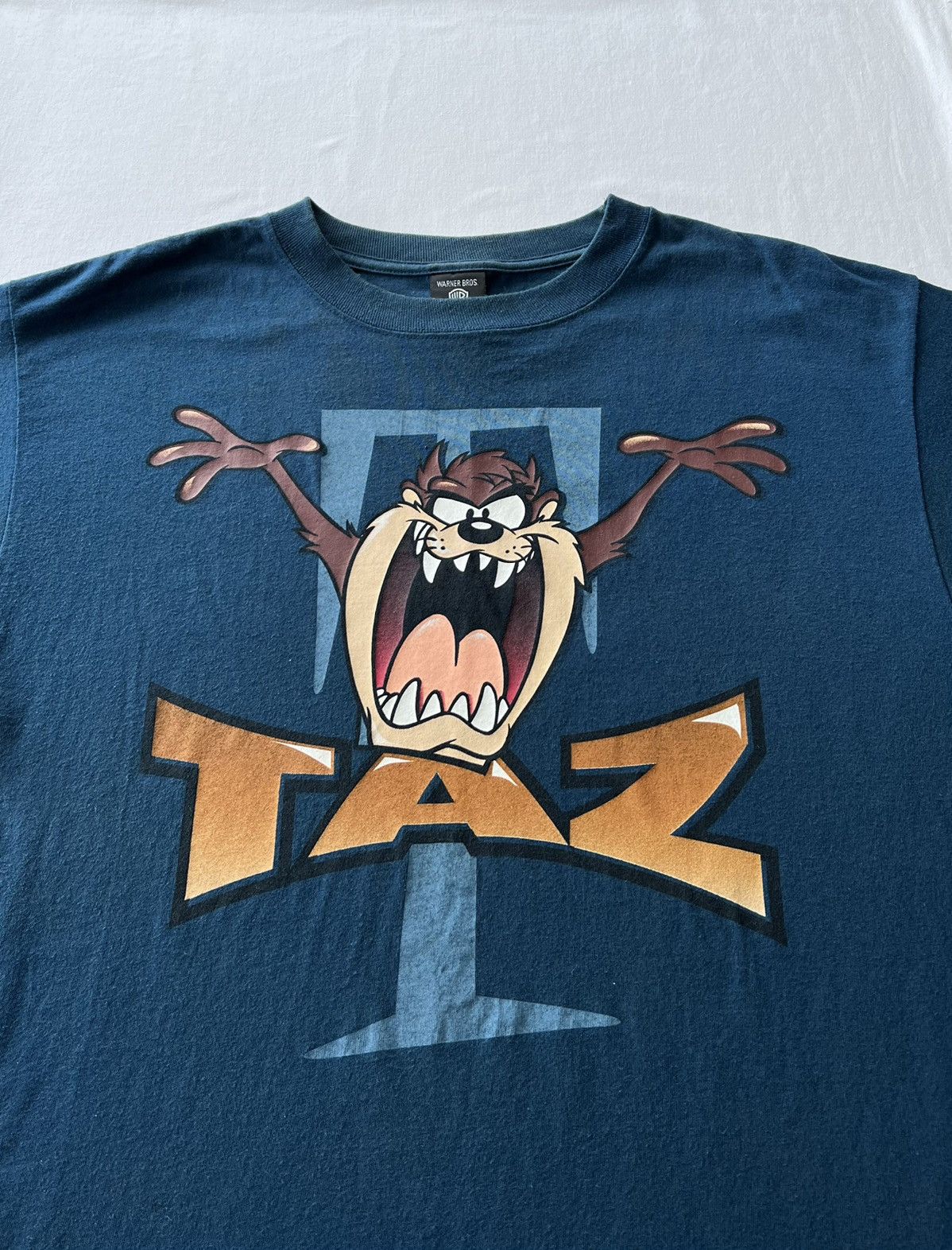 Vintage Vintage 1997 Taz Tazmanian Devil Cartoon Streetwear Tee Size US L / EU 52-54 / 3 - 3 Thumbnail