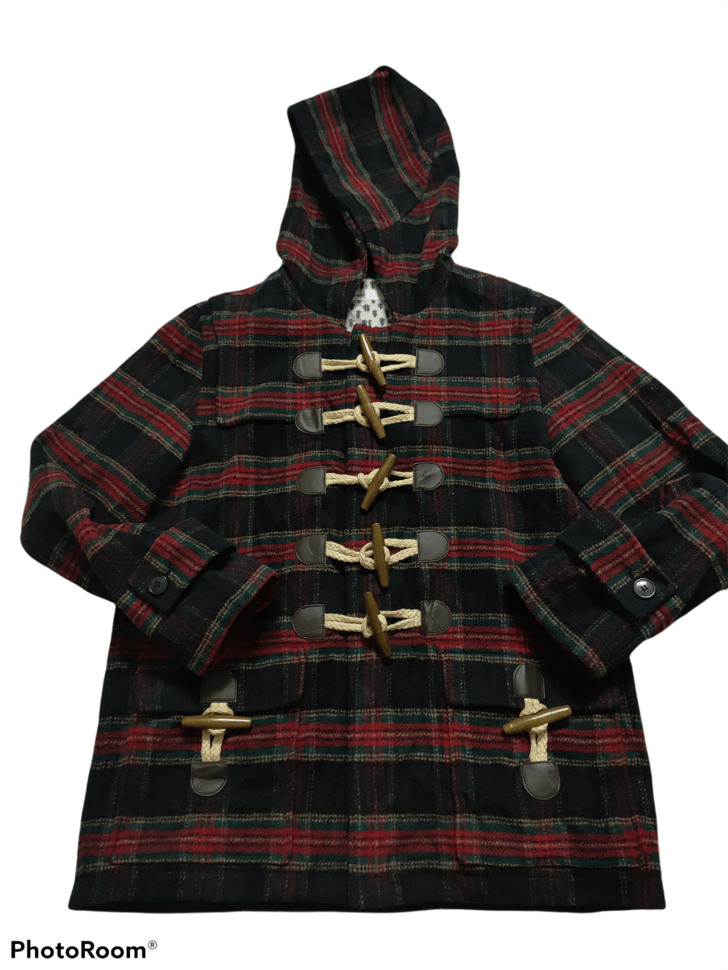 Issey Miyake Rare Ne-Net By Issey Miyake Duffle Coat Jacket Hoodie Size US M / EU 48-50 / 2 - 1 Thumbnail